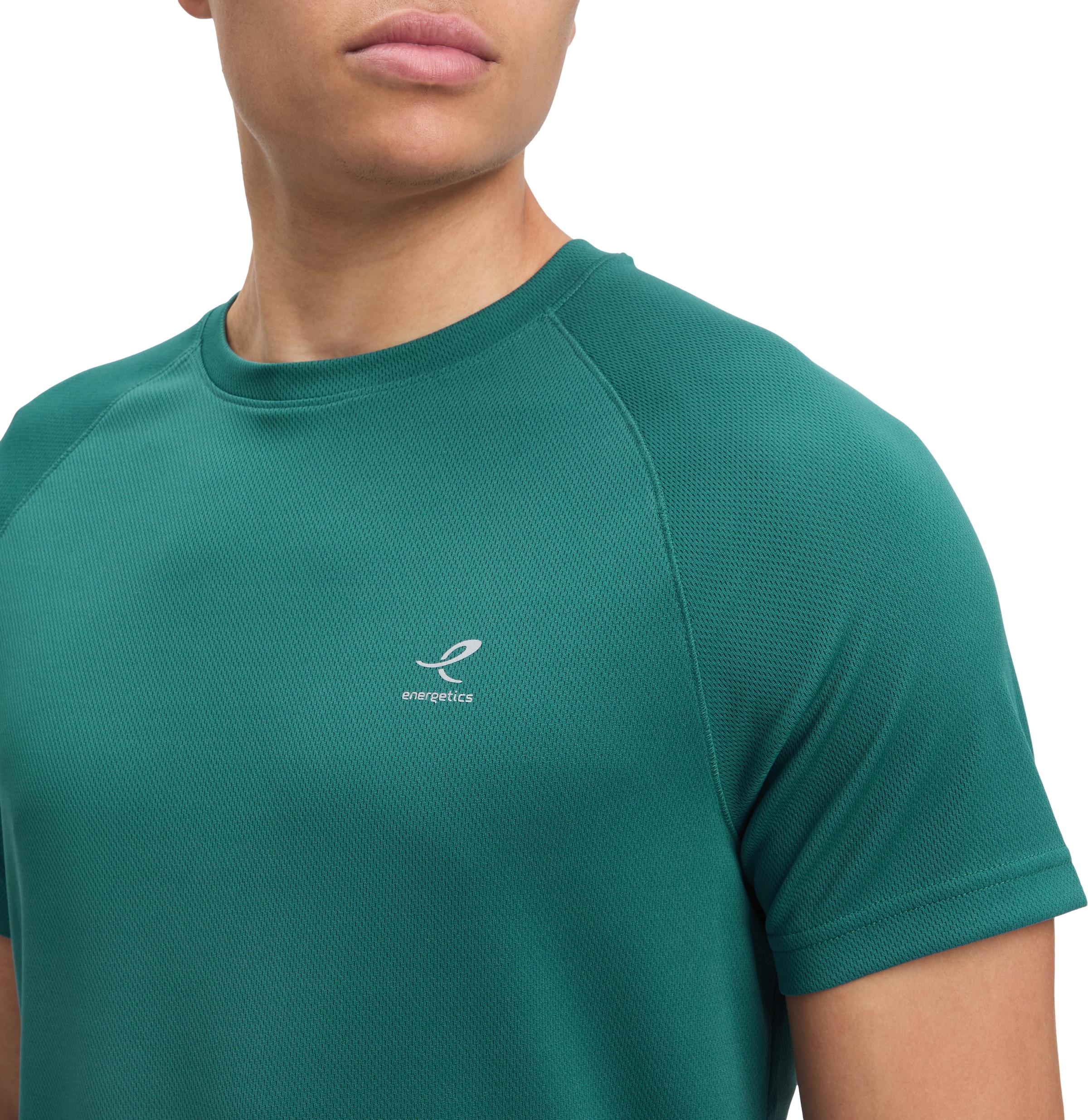 Energetics Laufshirt »HE.-T-SHIRT MARTIN SHORT SLEEVE M« Kurzarm-Design, mit DRY PLUS-Technologie, aus Polyester