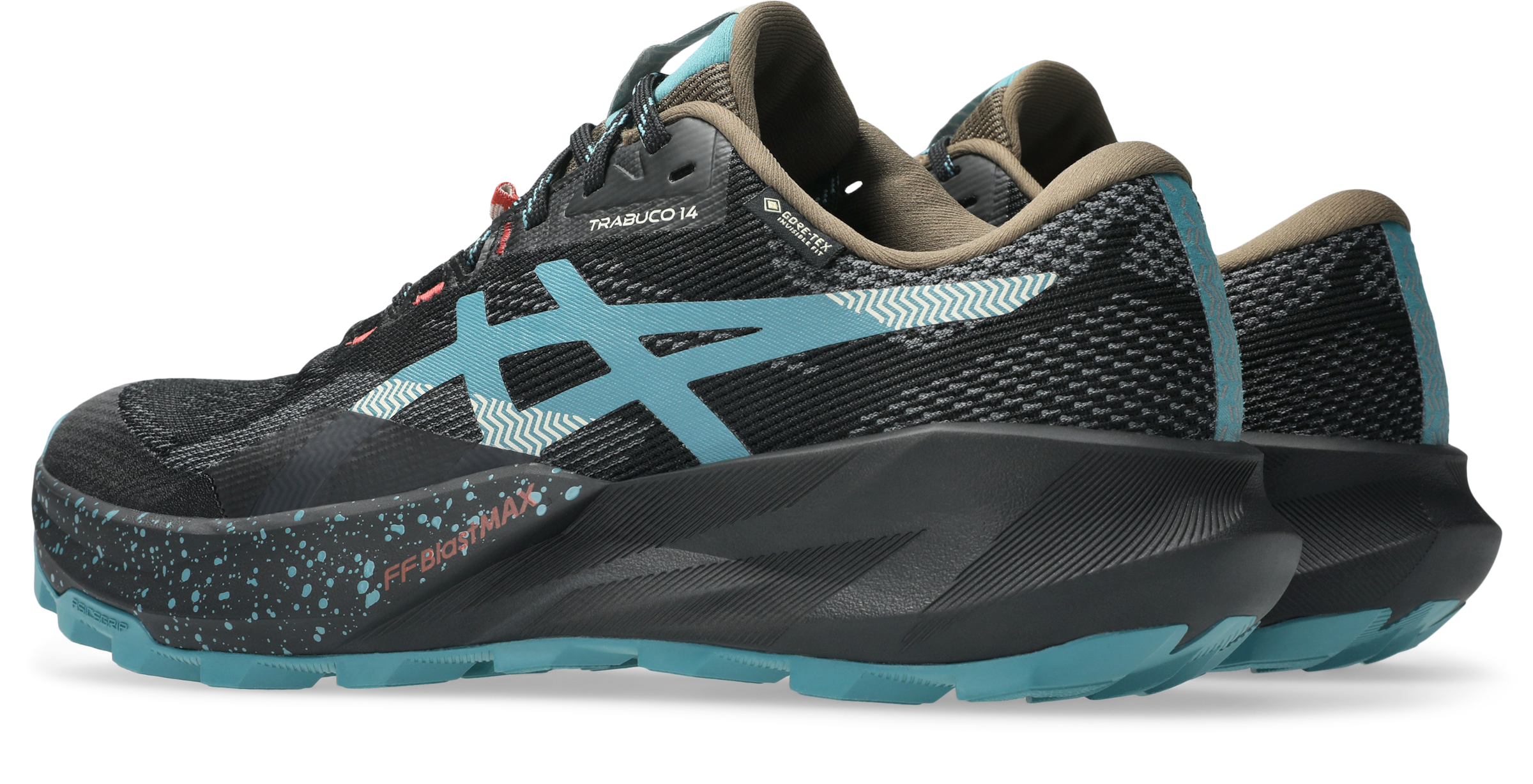 Asics Trailrunningschuh »TRABUCO 14 Gore-Tex«  2 tlg.  wasserdicht, profiliertes Gummi-Laufsohlenprofil, mit Schnürung