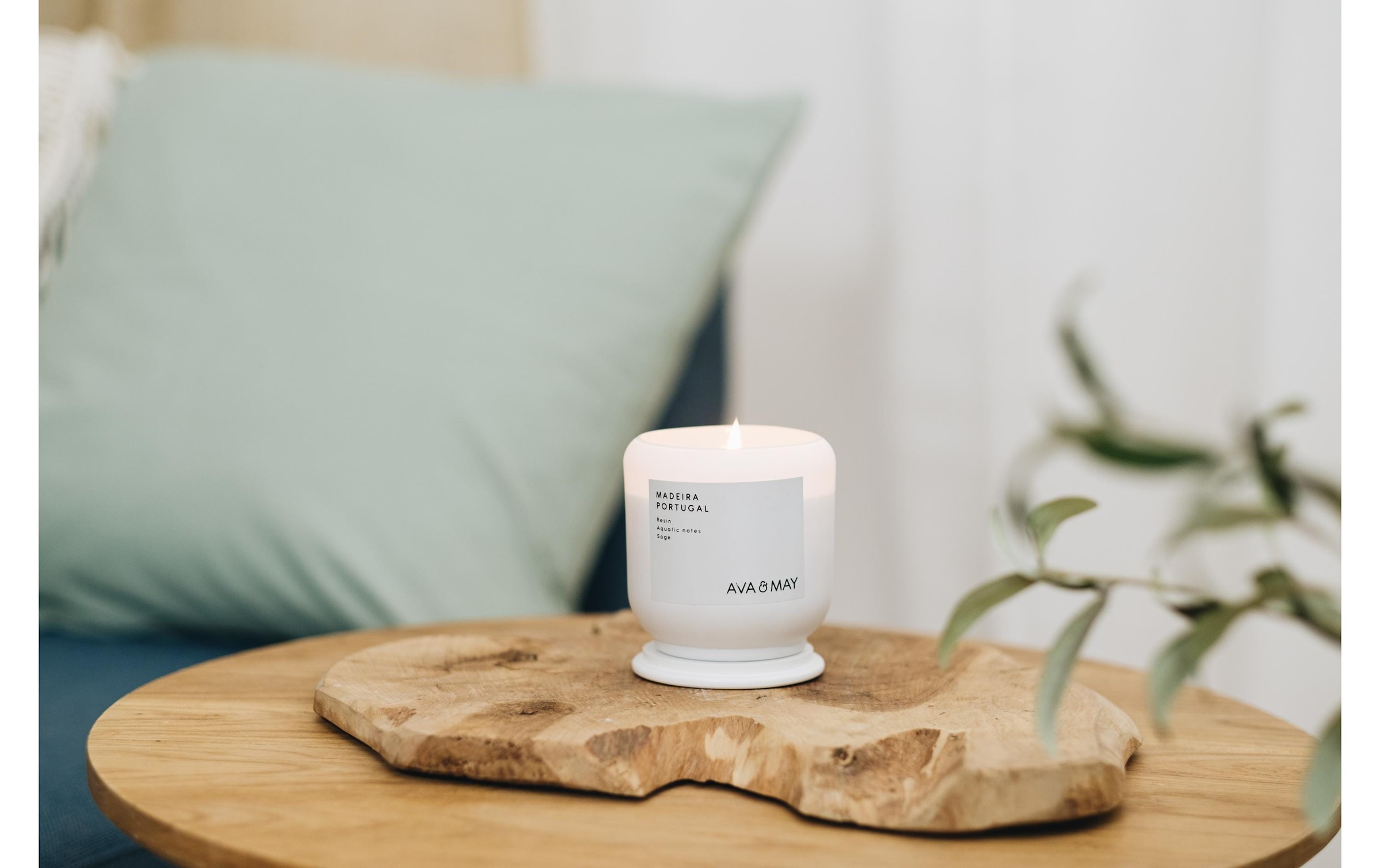 AVA & MAY Bougie parfumée »Madeira 200 g«