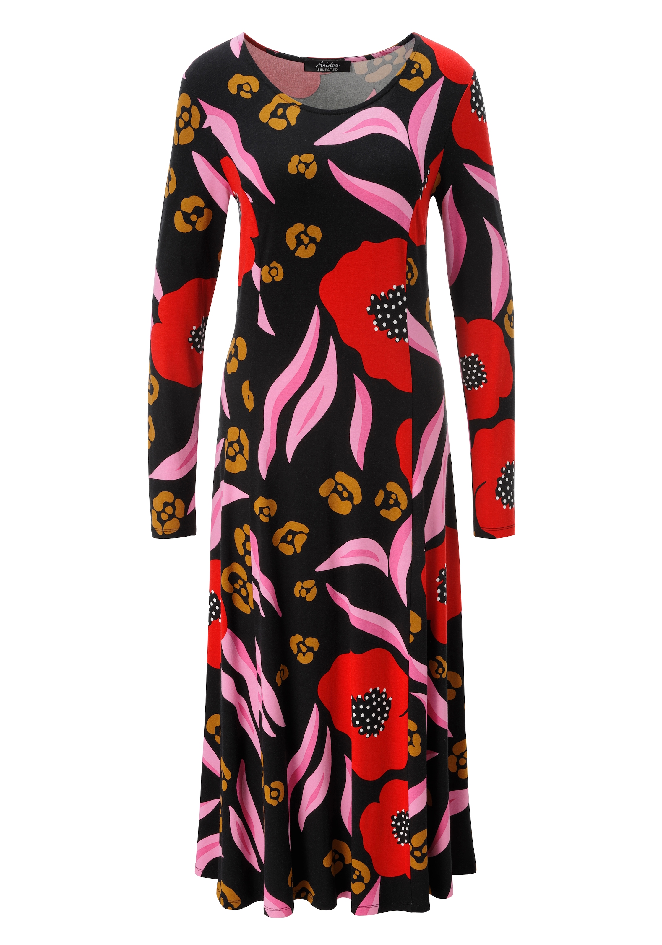 Aniston SELECTED Robe midi en forme légère A-line - NOUVELLE COLLECTION