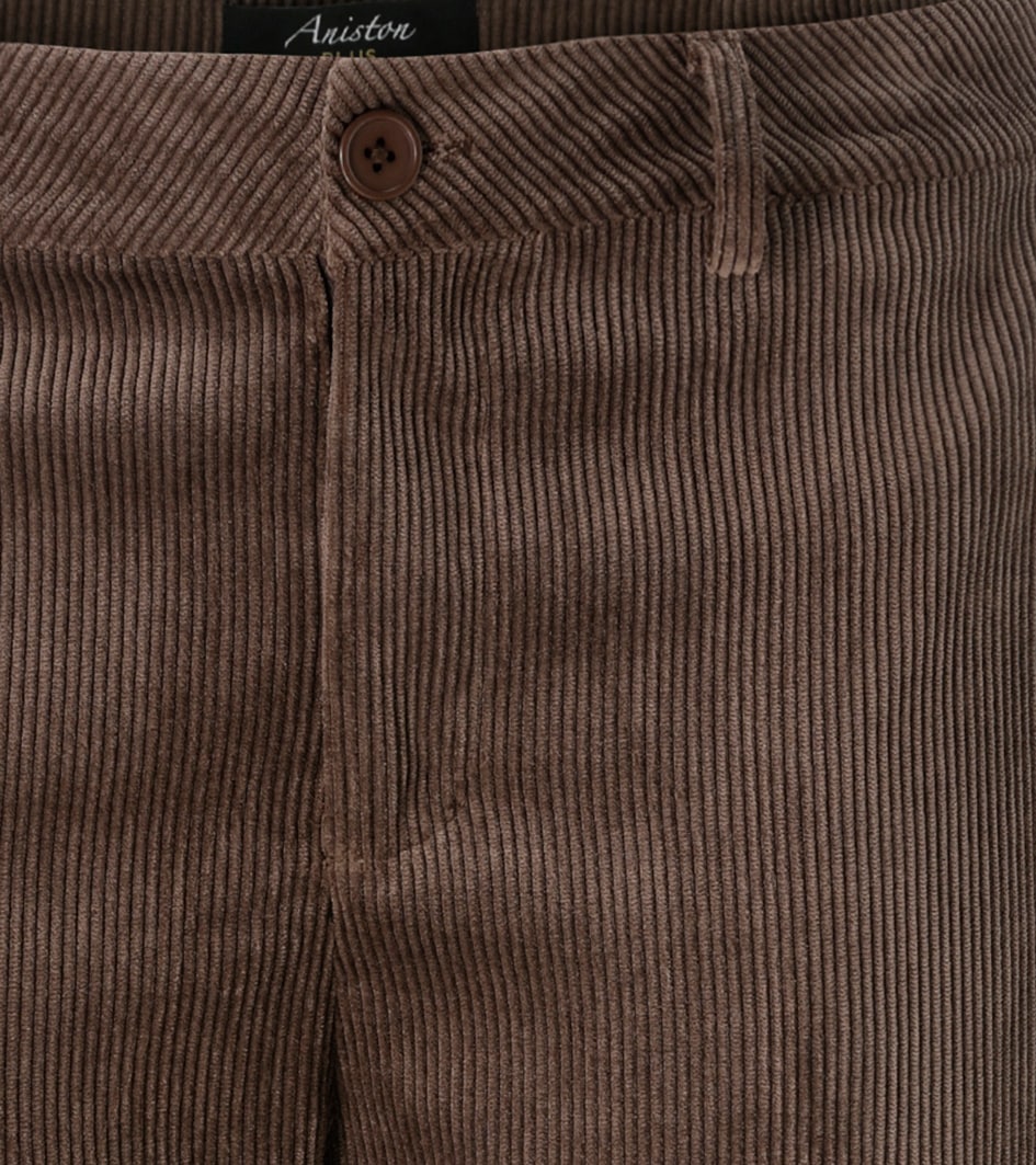 Aniston PLUS Pantalon en velours côtelé  avec jambe large tendance - NOUVELLE COLLECTION