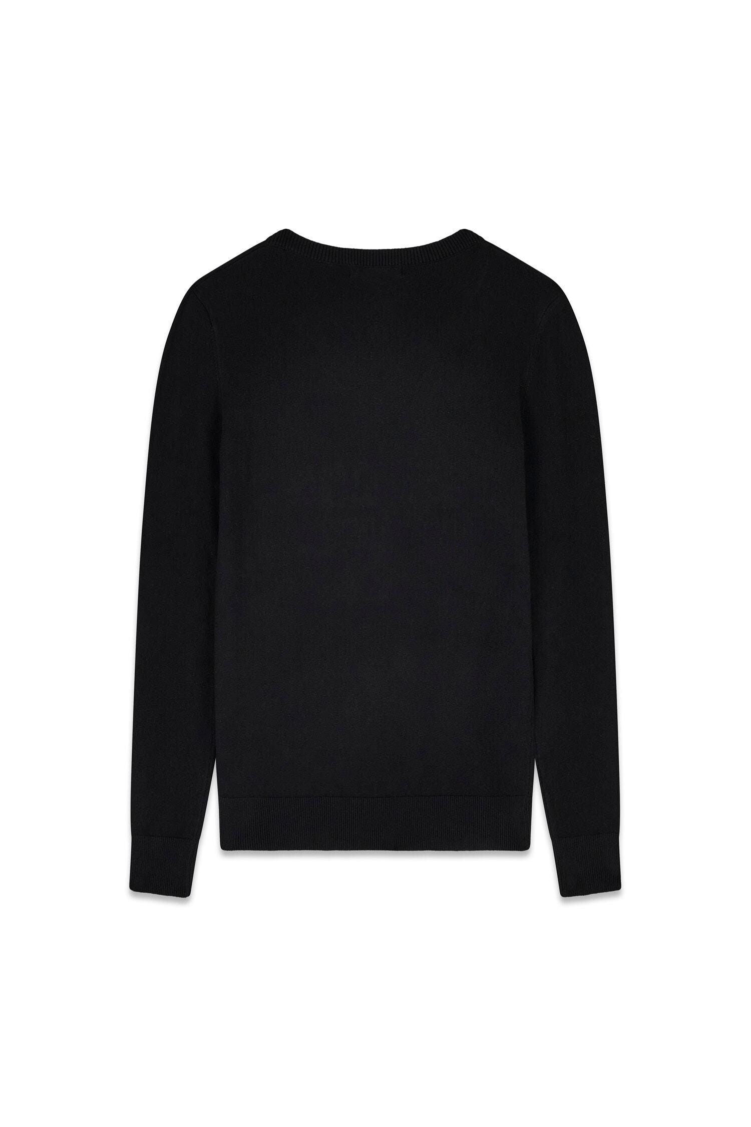 Guess Pull col V »LS VN HANNAH LOGO SWTR« aus Viskosemix, Logoschriftzug