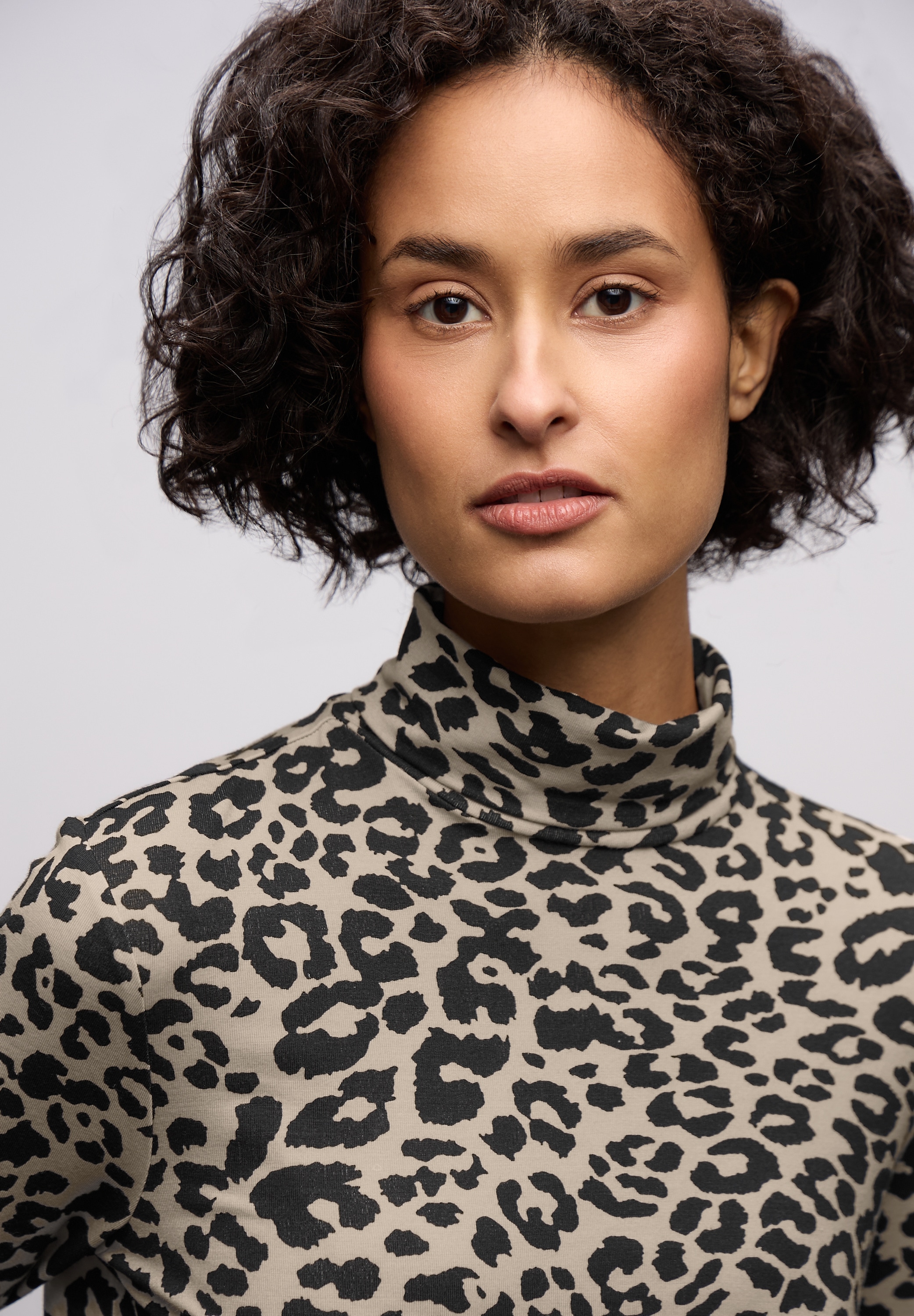 STREET ONE T-shirt à manches longues mit Muster