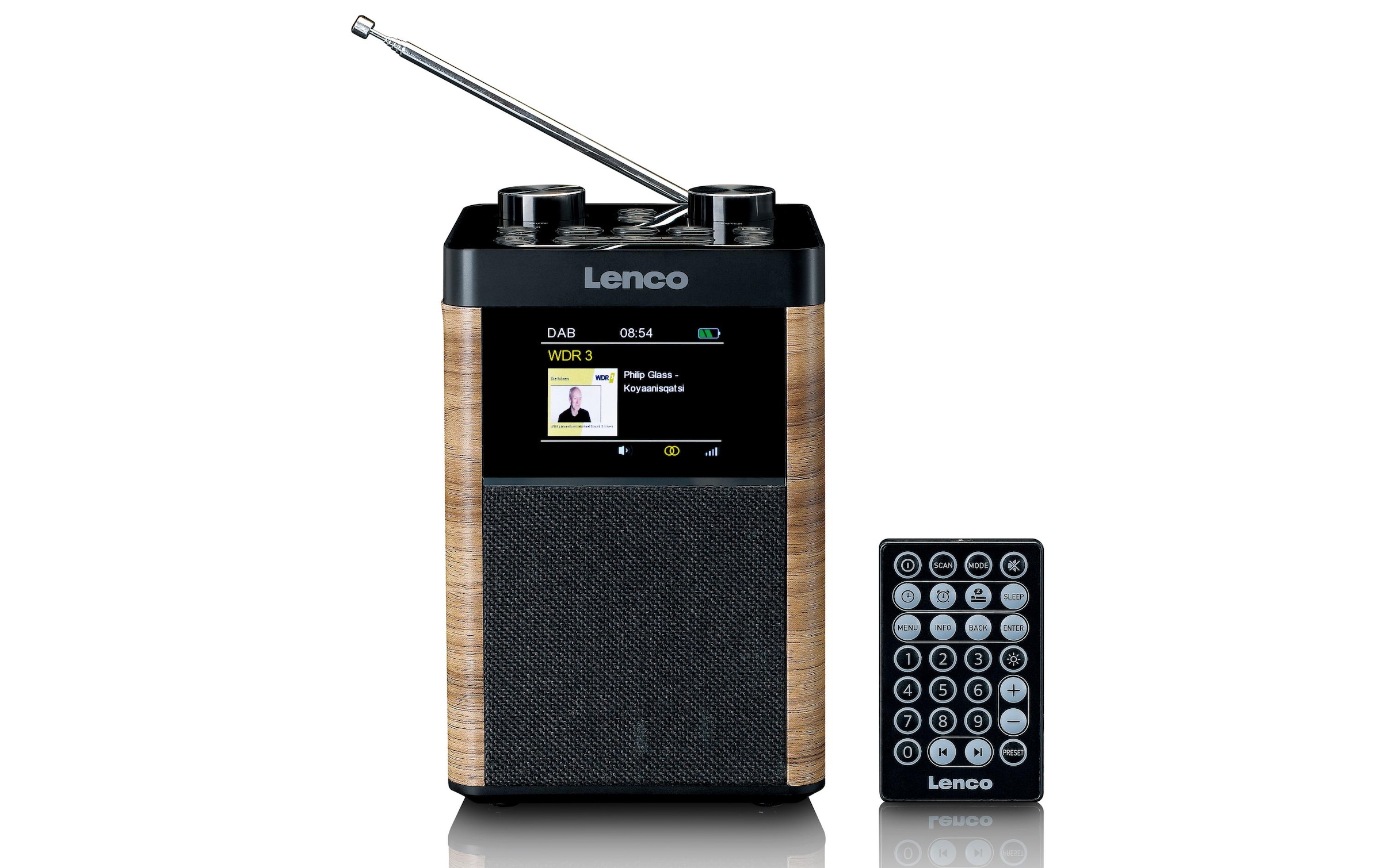Lenco Digitalradio (DAB+) »PDR-060WD« ( Digitalradio (DAB+) | FM-Tuner )