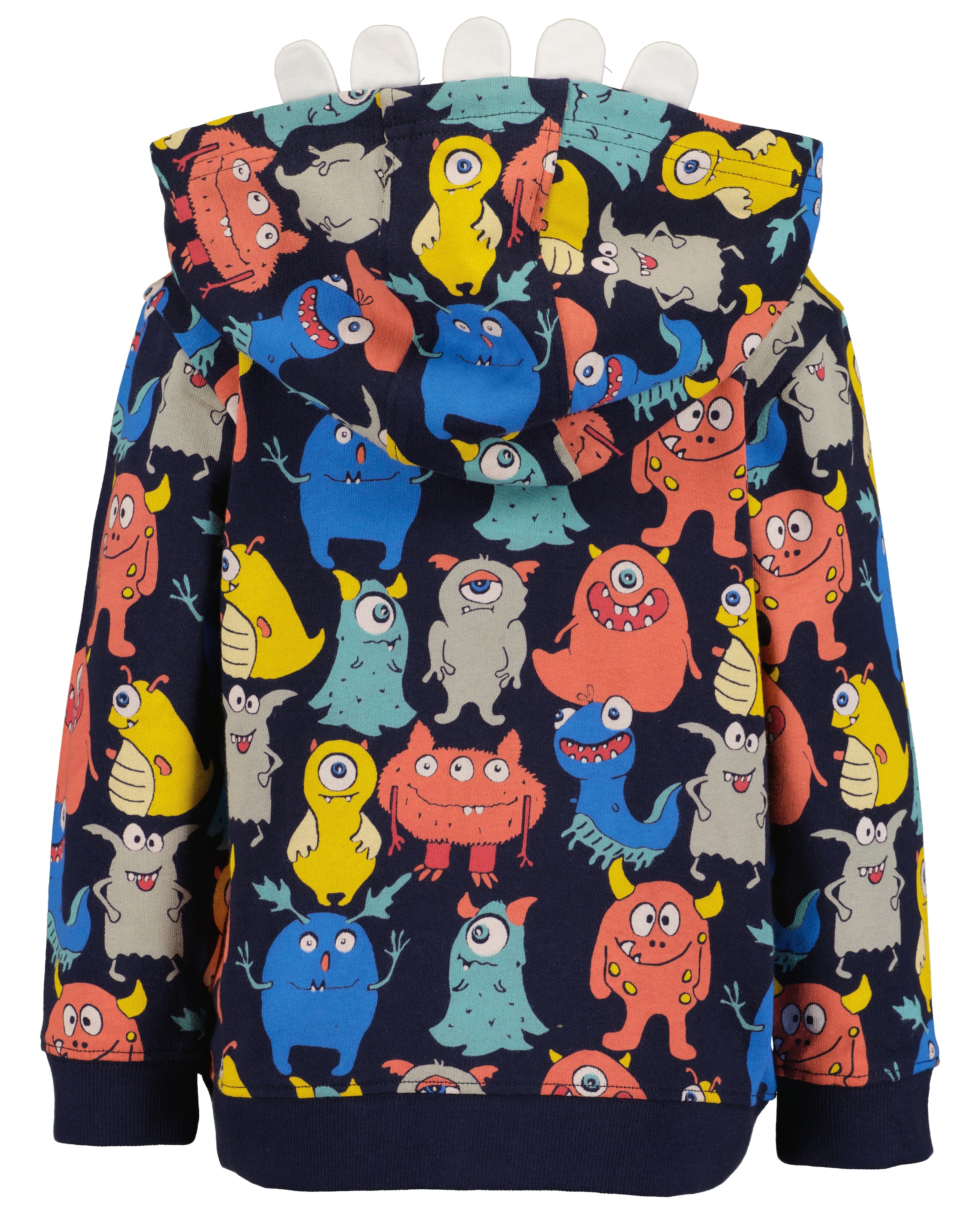 Blue Seven Sweat à capuche im Monster-Look