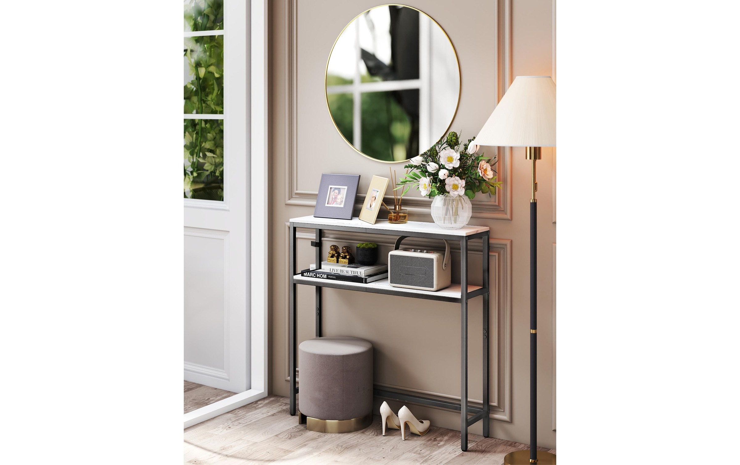 VASAGLE Table console »80 x 80 cm«
