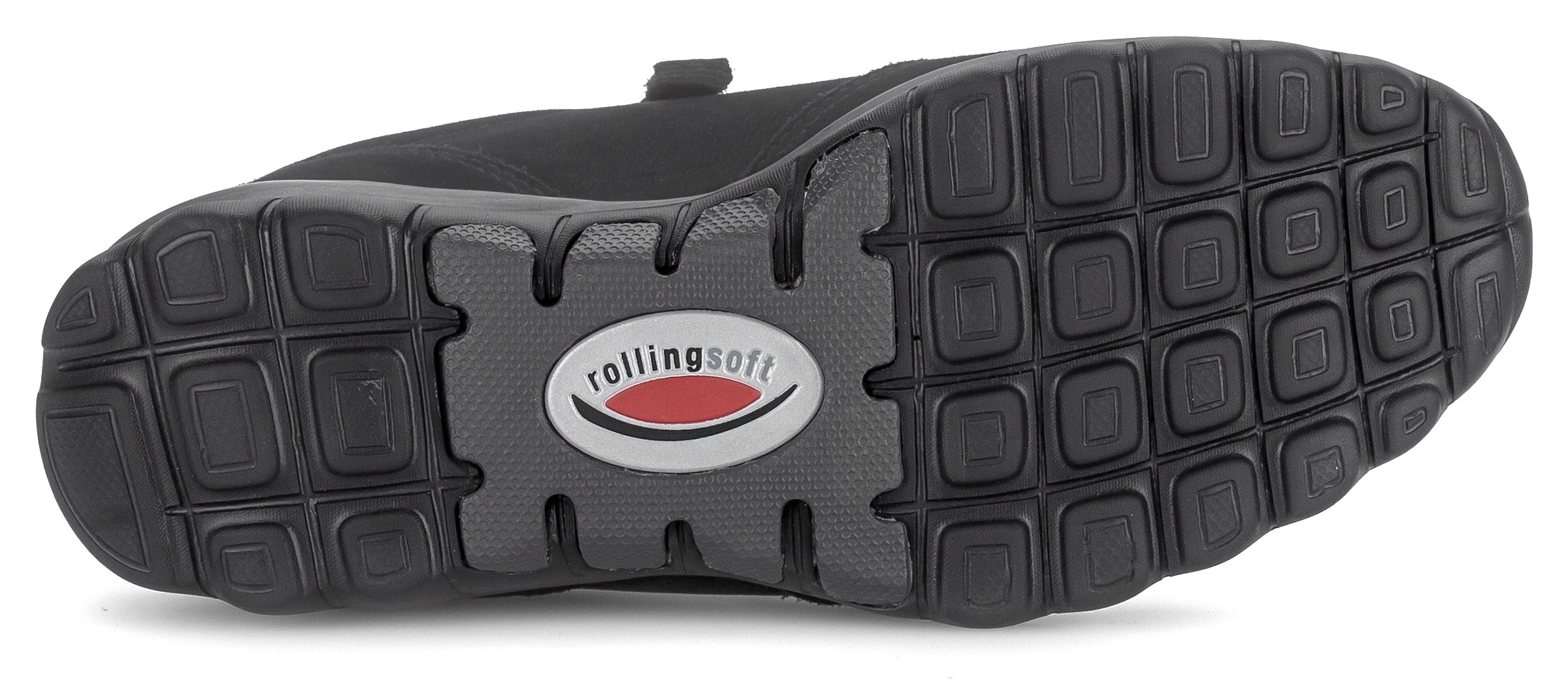 Gabor Rollingsoft Baskets compensées  , Freizeitschuh, Halbschuh, Schnürschuh mit Logo an der Ferse