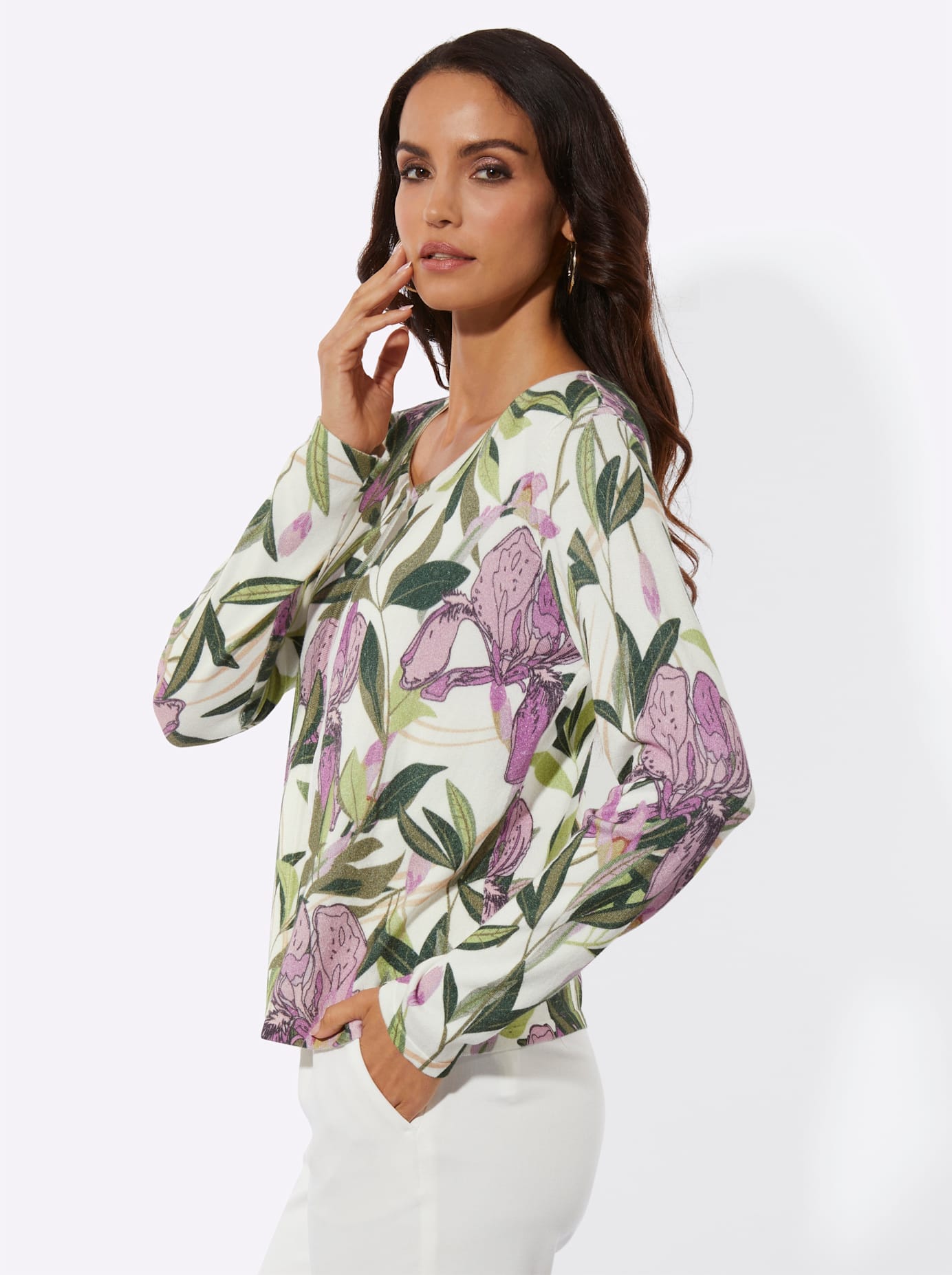 creation L Veste en tricot