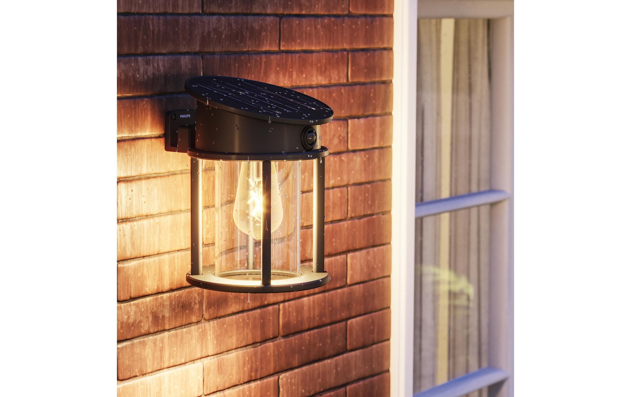 Philips LED Solarleuchte Warmweiss