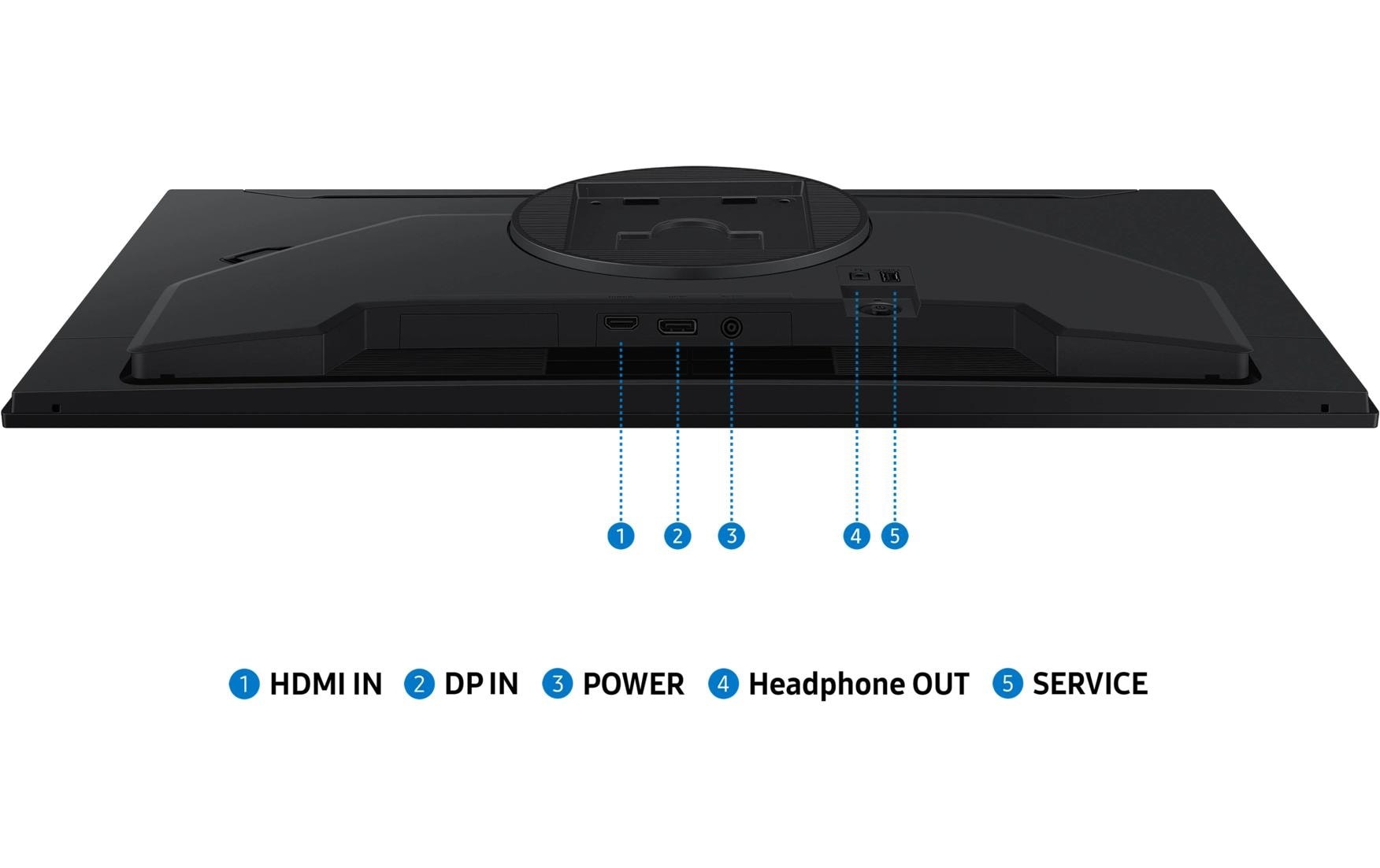   Moniteur de jeu »Odyssey G50F« 68,58 cm/27 ″  2560 x 1440 px 180 Hz