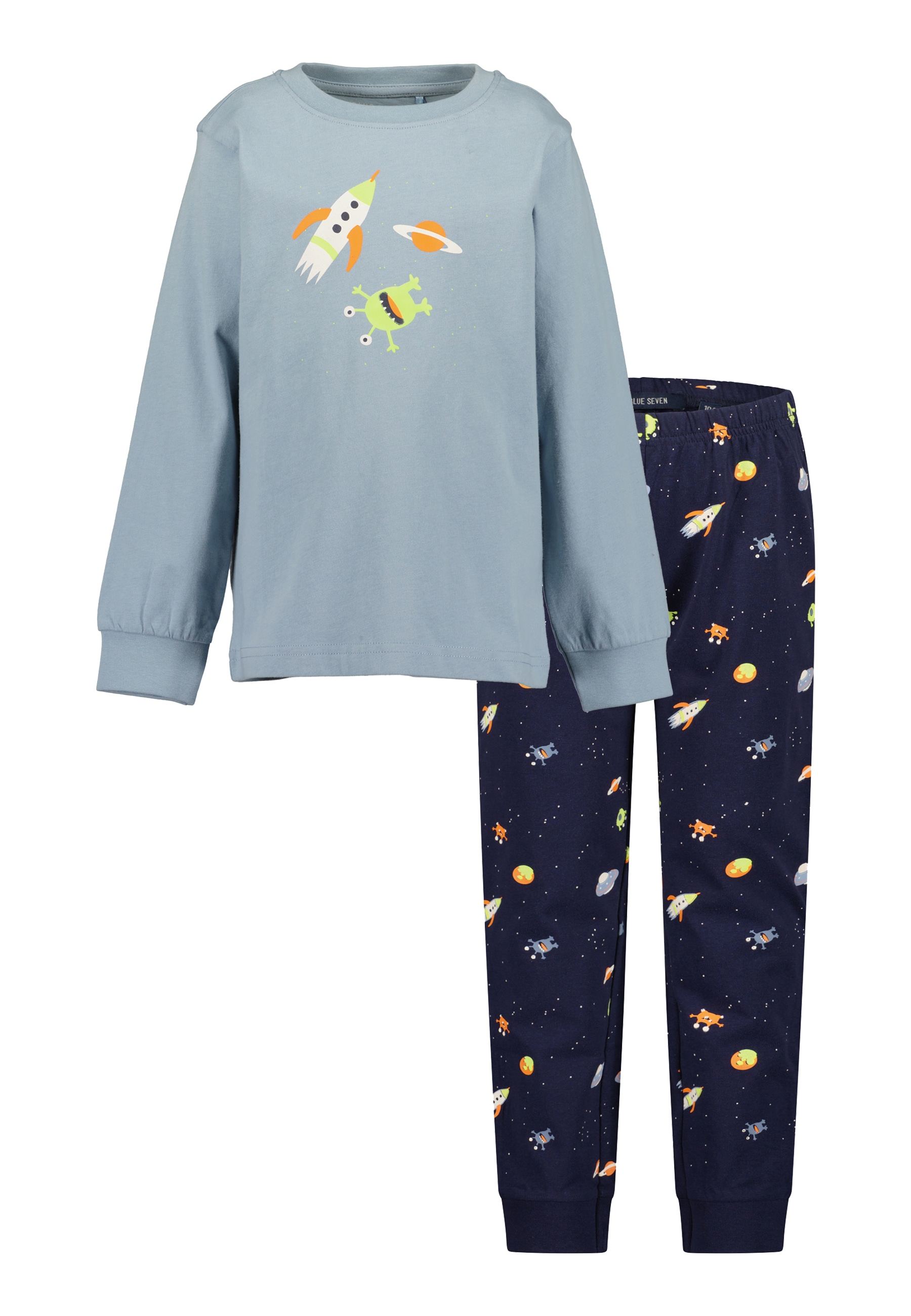 Blue Seven Pyjama Ensemble, 2 Coton