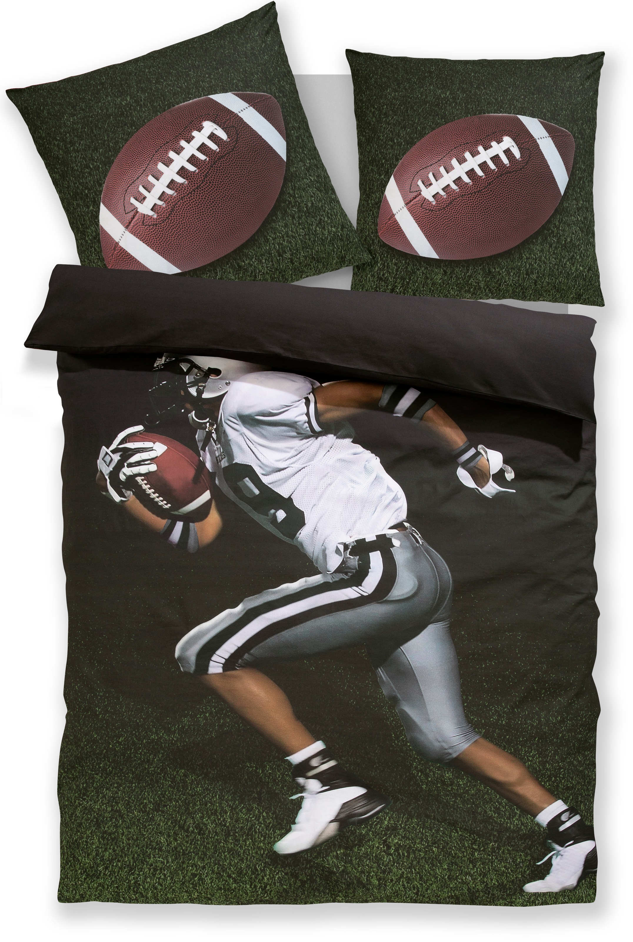 GOODproduct Linge de lit »Joonas« 2 cuis football, football américain