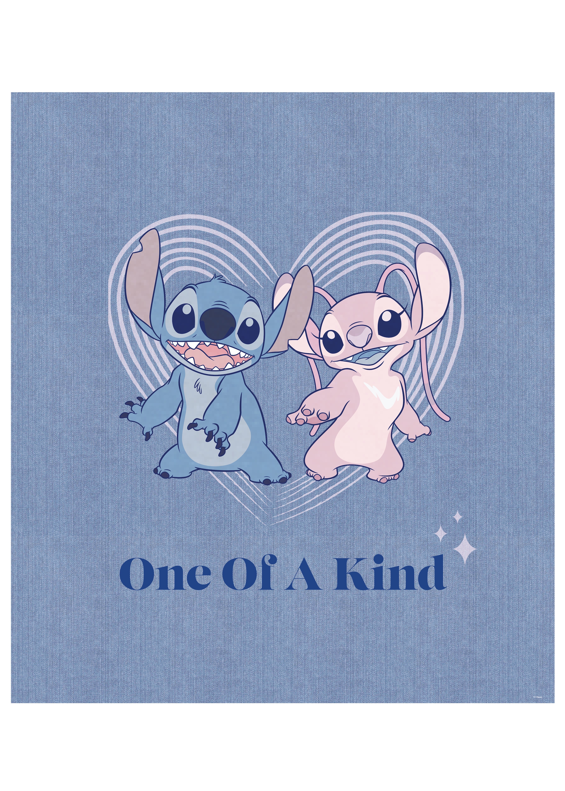 Komar Bild »Stitch One of a Kind« Disney 1 Stk. tlg. Wandbild zur Dekoration im Kinderzimmer - ohne Rahmen