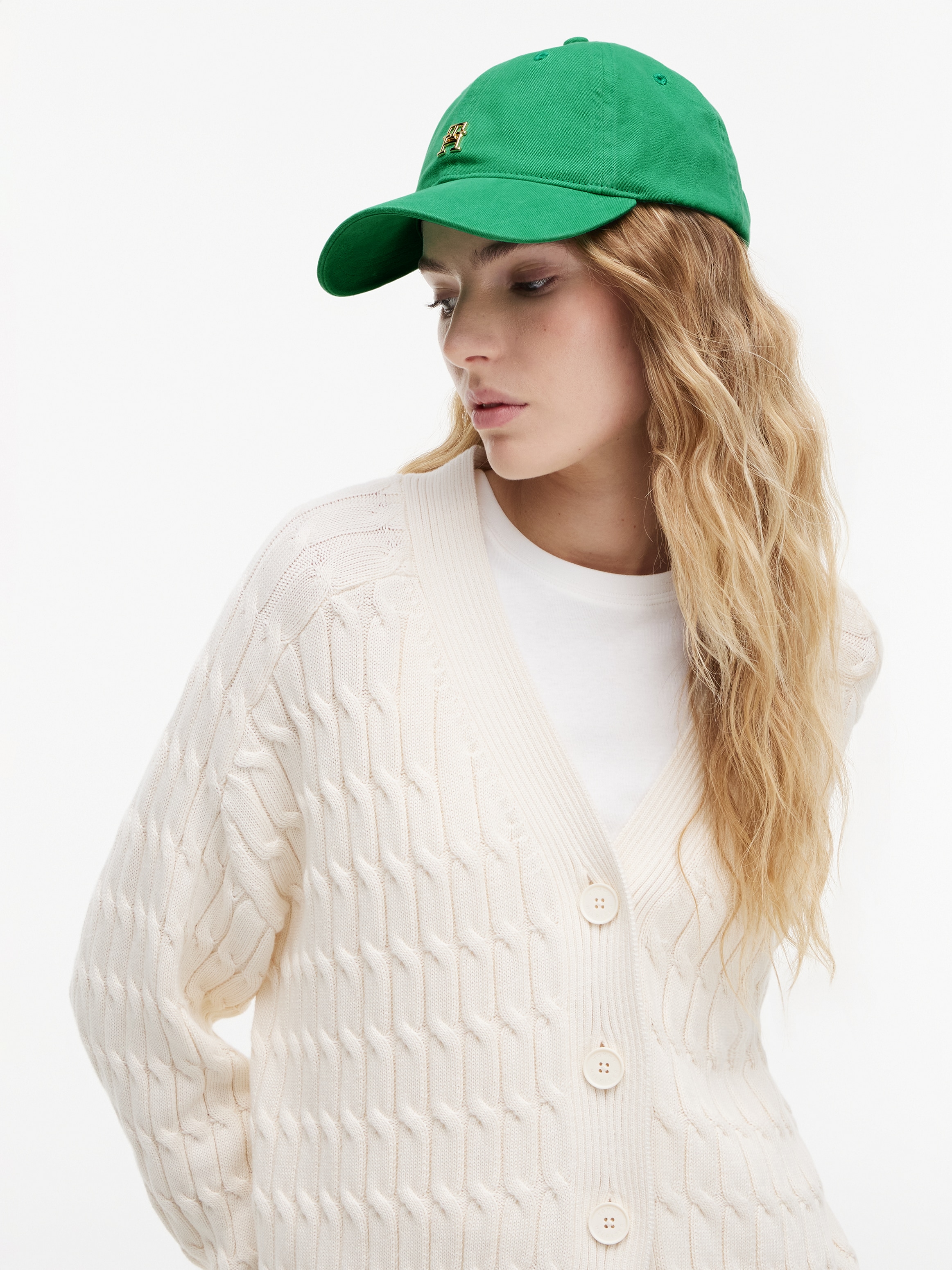Tommy Hilfiger Casquette de baseball »TH ELEVATED CHIC WASHED« mit Luftösen