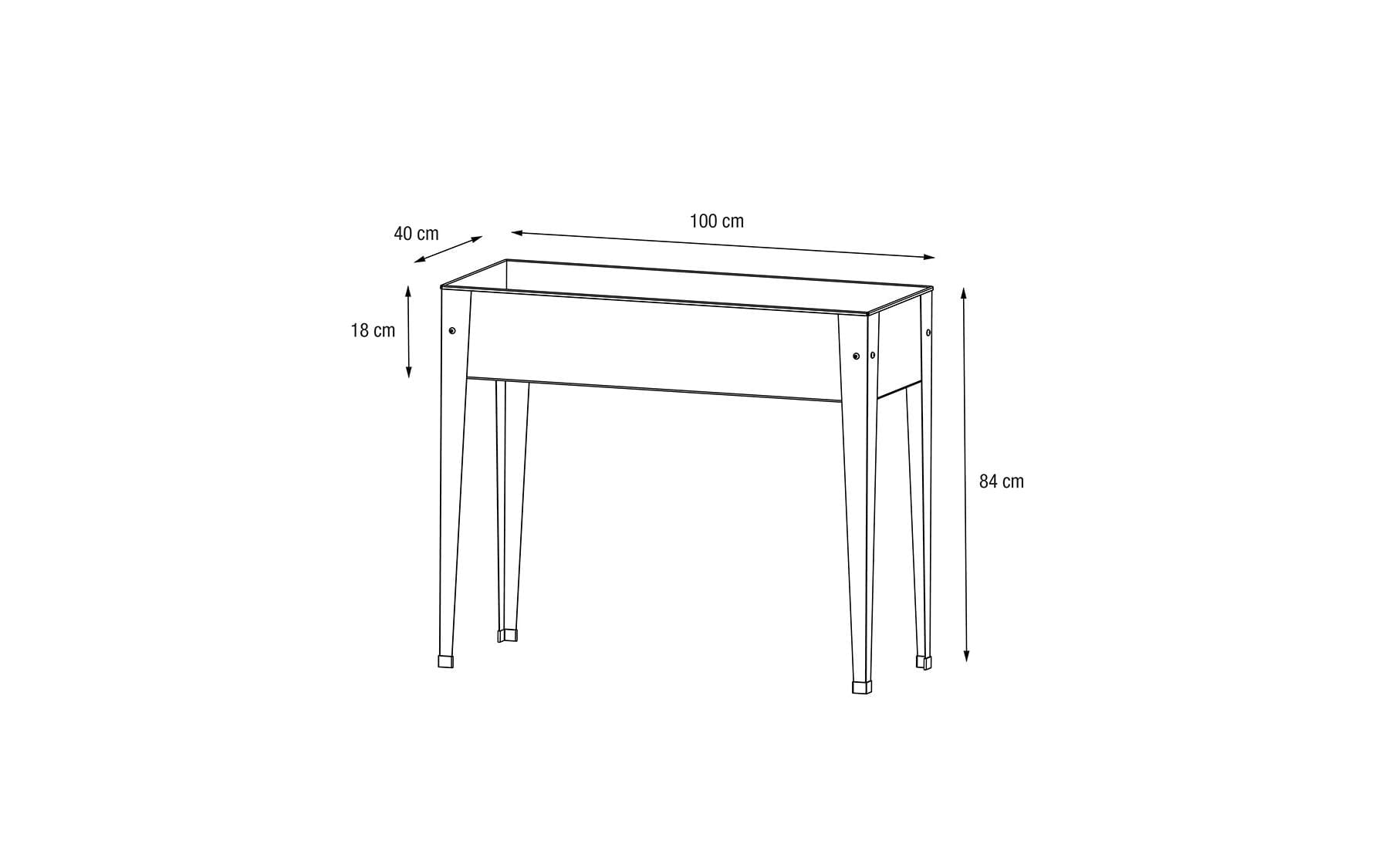 Herstera Garden Hochbeet »Urban Garden Standard 100 x 40 x 84 cm«