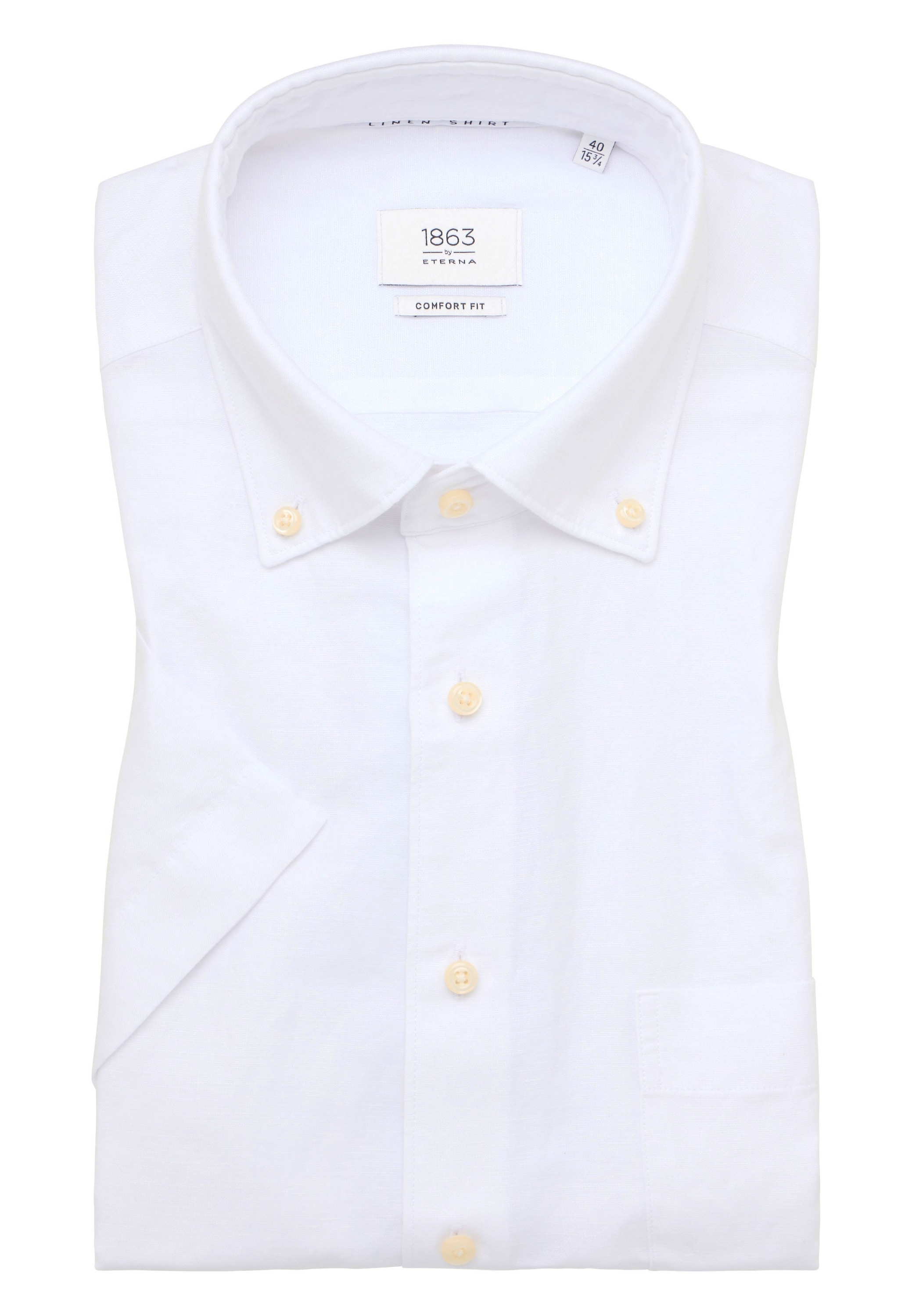 Eterna Chemise à manches courtes »COMFORT FIT« EASY IRON (bügelleicht)