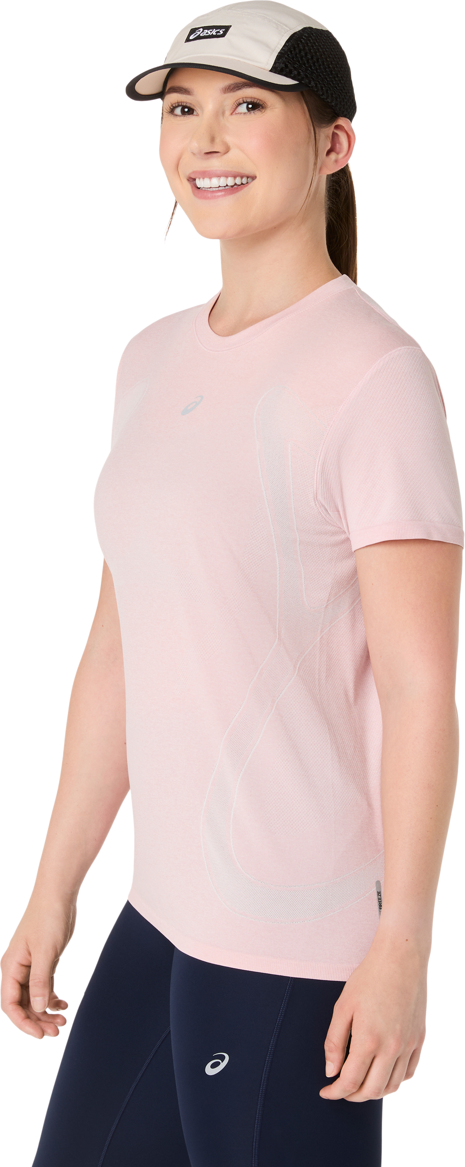 Asics Laufshirt »ROAD SEAMLESS SS TOP« nahtlose Strickkonstruktion, mit ACTIBREEZE™ Technologie