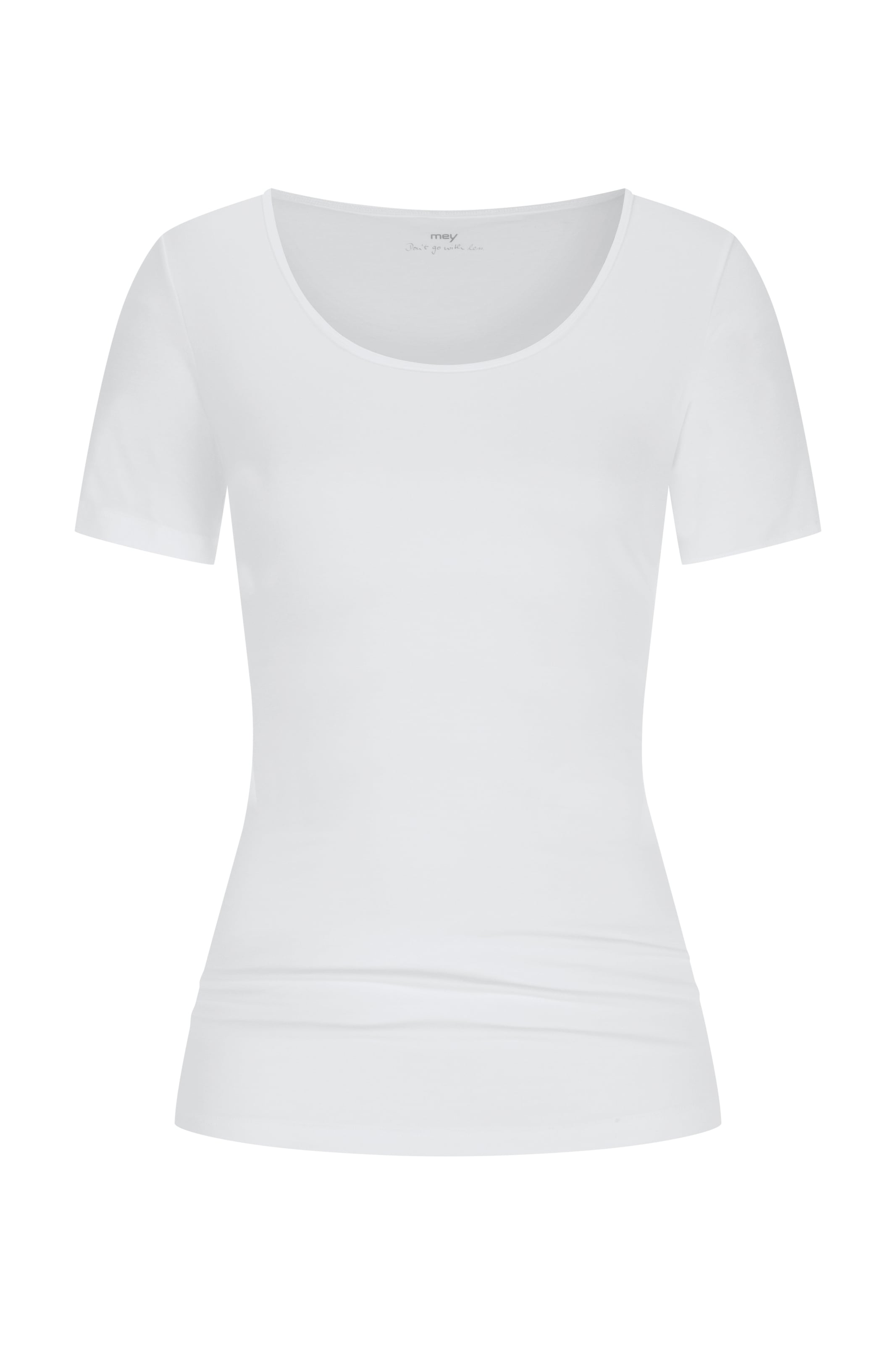 Mey Kurzarmshirt »Cotton Pure« Rundhalsausschnitt, Halbarm, Legere Passform