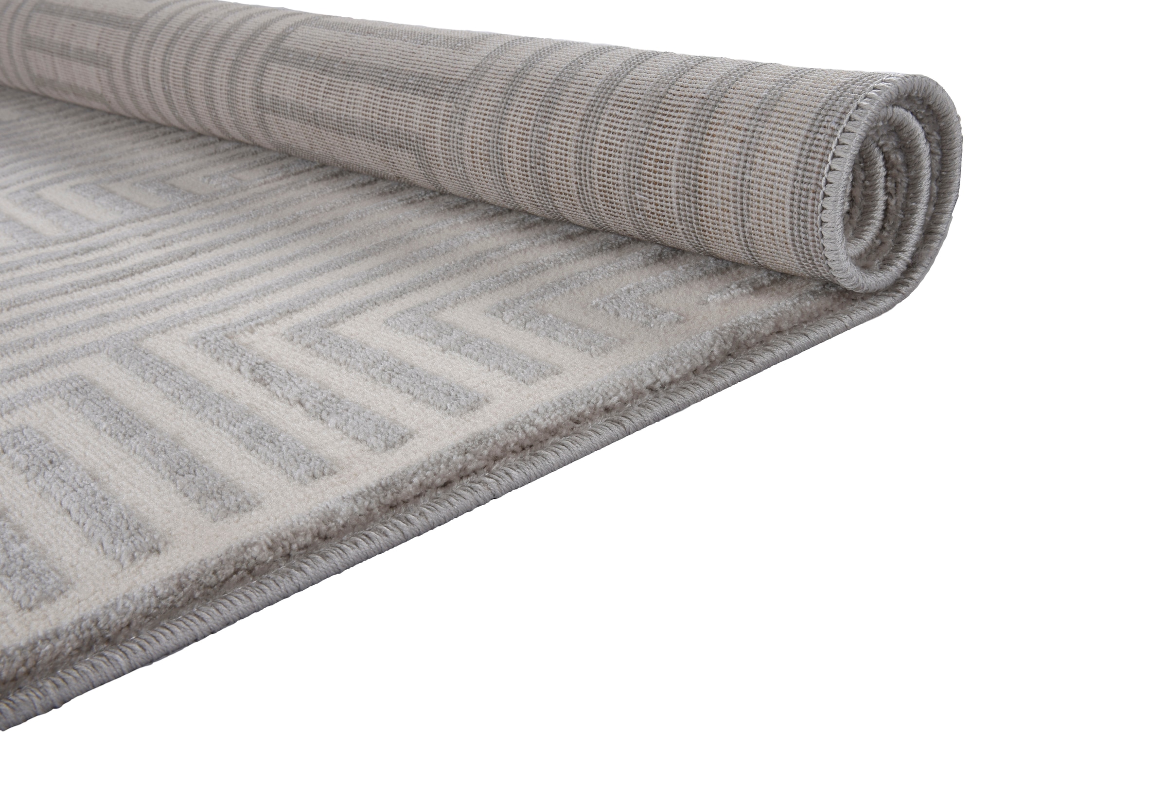 Gino Falcone Tapis »Fabiana 33« Rectangulaire 9 mm Höhe modernes geometrisches 3D-Design, ideal im Wohnzimmer & Schlafzimmer