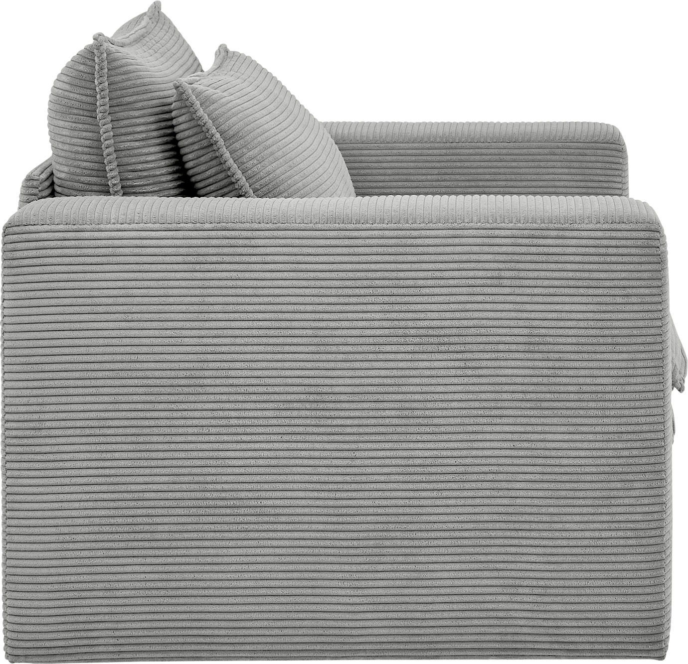 Home affaire Loveseat »PIAGGE« Hochwertiger Cord, trendiger Loveseat