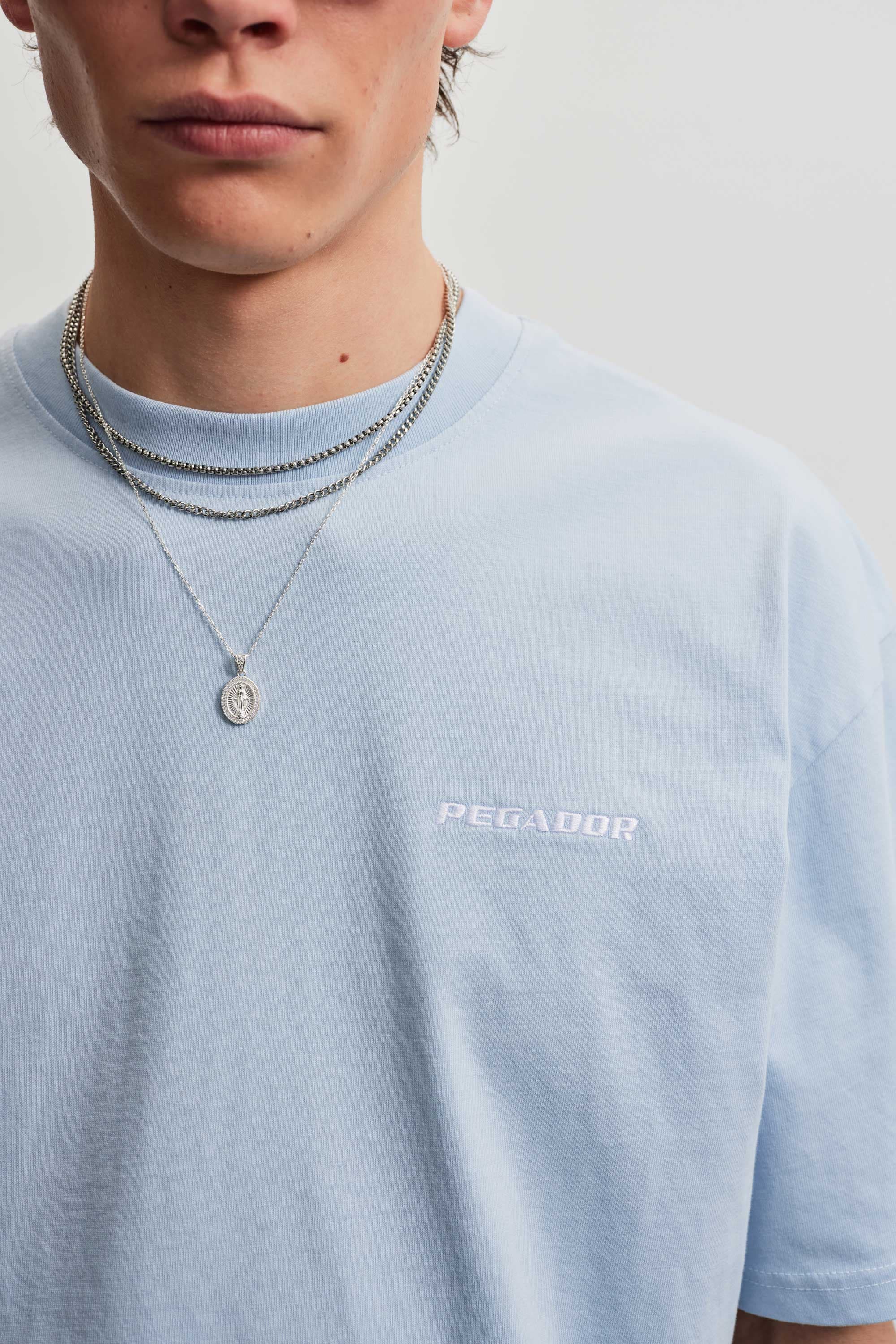 PEGADOR T-shirt »LOGO OVERSIZED TEE« Coton, oversize