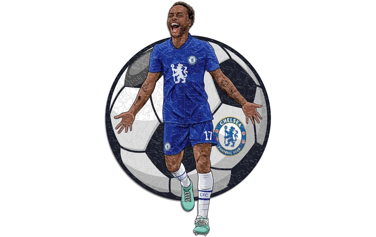   Puzzle »Iconic Chelsea FC – Raheem Sterling«