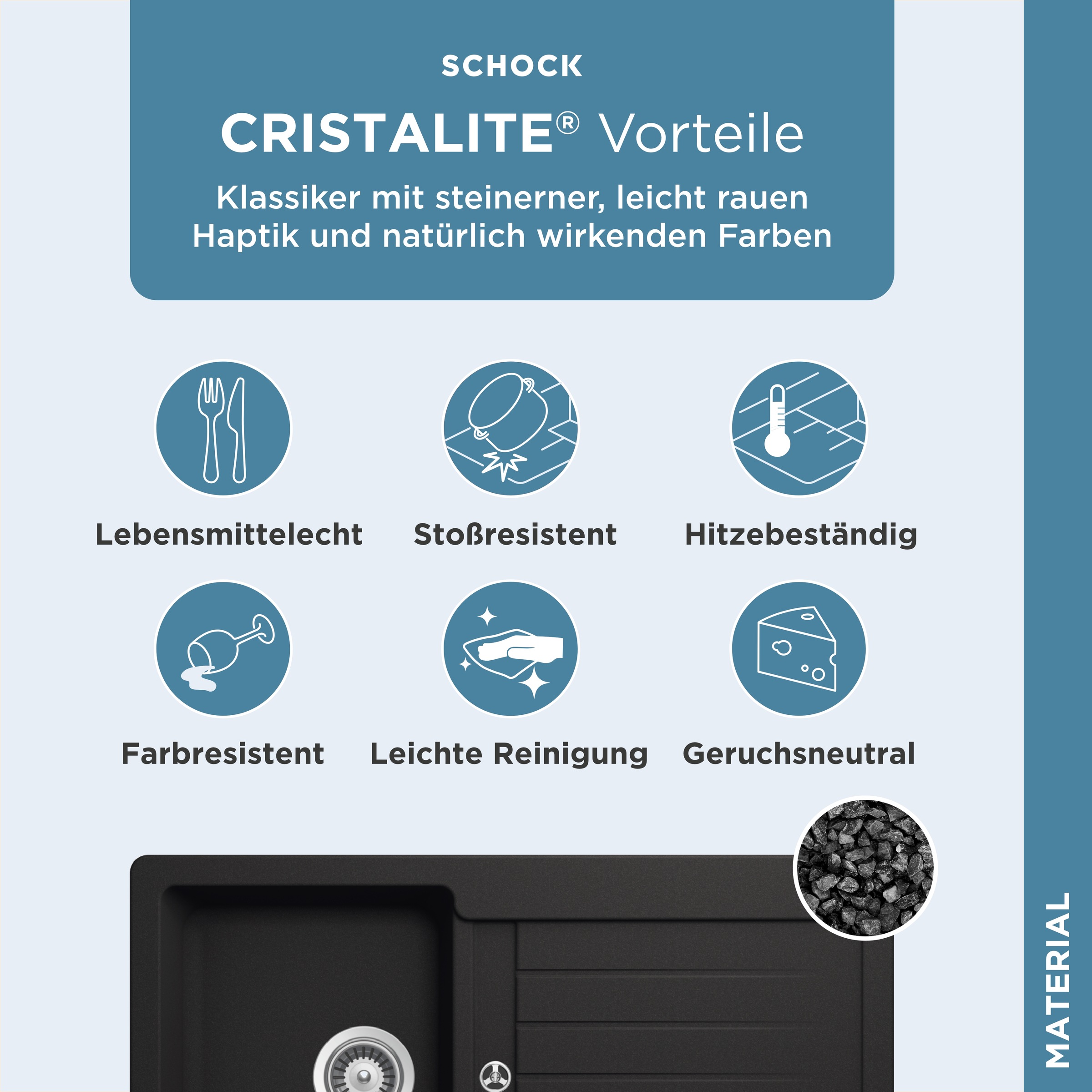 Schock Granitspüle »Typos D-100«