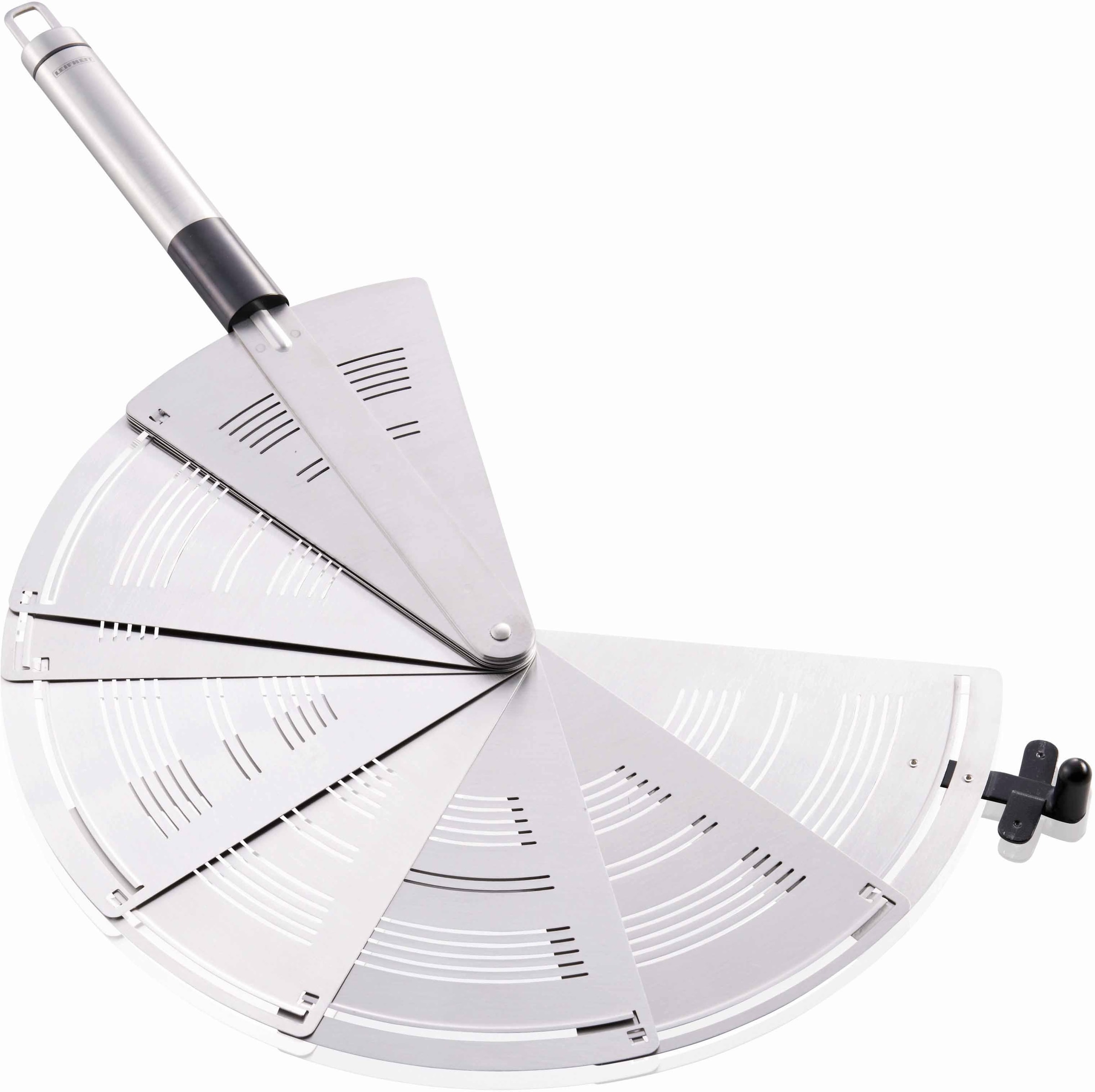 Leifheit Spritzschutzdeckel Edelstahl/Kunststoff, für Pfannen bis Ø 28 cm