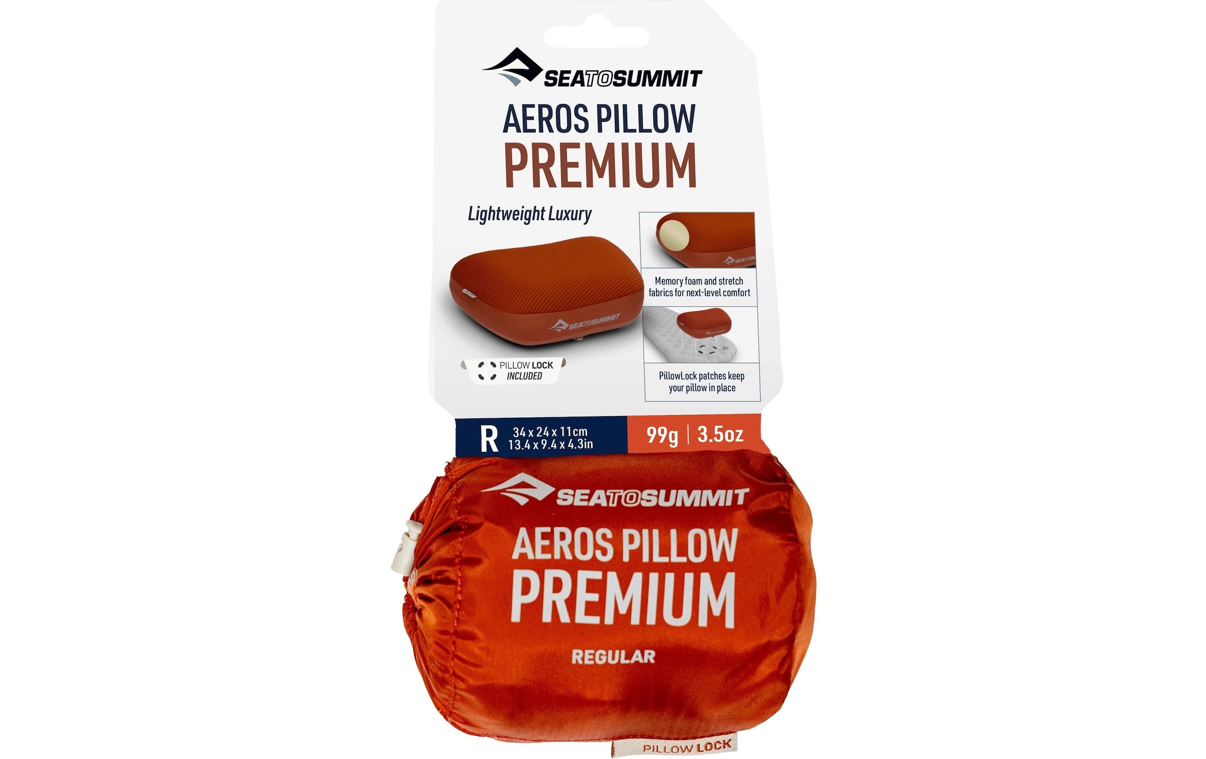 sea to summit Reisekissen »Premium Pillow Regular«