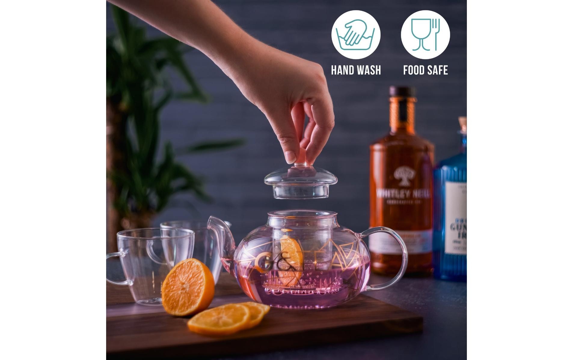   Théière »Oak & Steel mit Tassen 0.8 l« 0,8 l 5 cuis tlg.