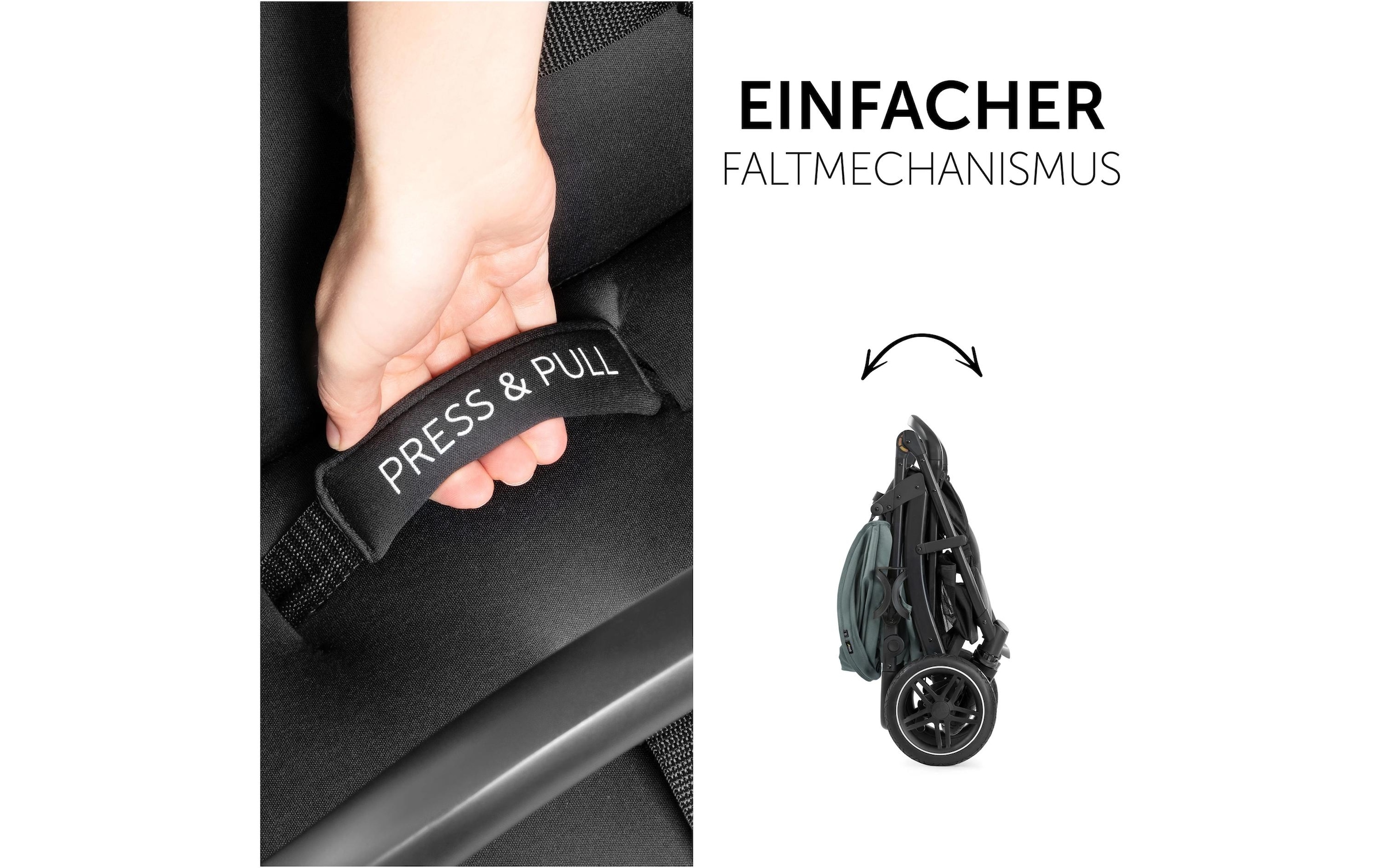 Hauck Kinder-Buggy »Rapid 4D Jungle Green« 25 kg