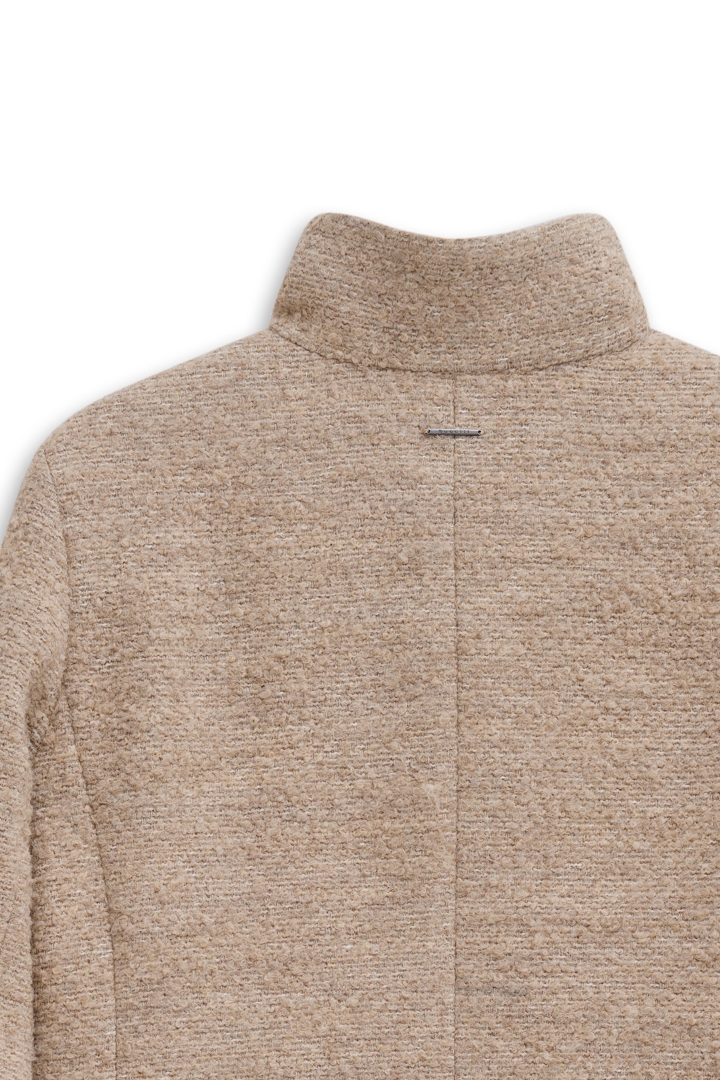 bugatti Wollmantel »Modern Fit« mit Flexcity Stretch und Stehkragen