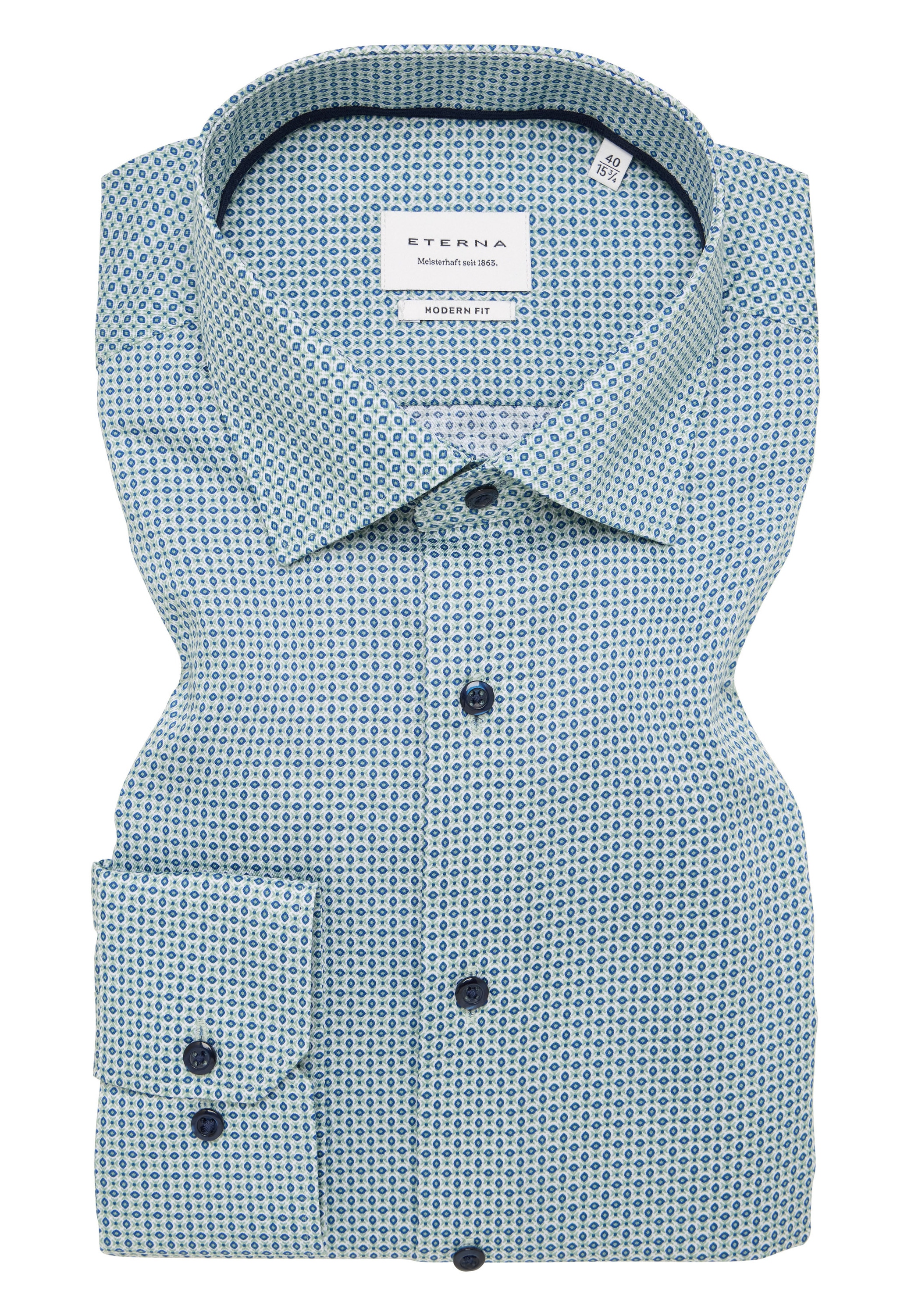 Eterna Chemise à manches longues »MODERN FIT« NON IRON (bügelfrei)