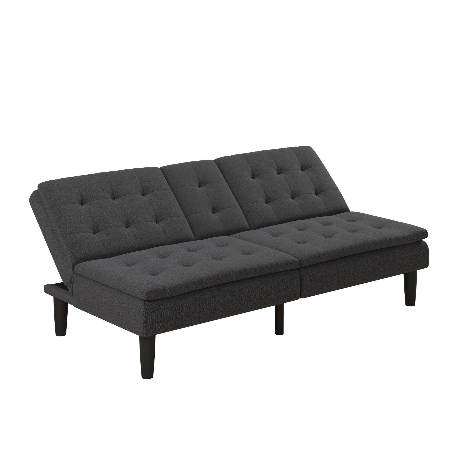 Dorel Home Schlafsofa »MAINE, Kinosofa mit Relax- und Bettfunktion, 2 Getränkehalter,« Liegefläche 190 x 110 cm, Webstoff und Kunstleder