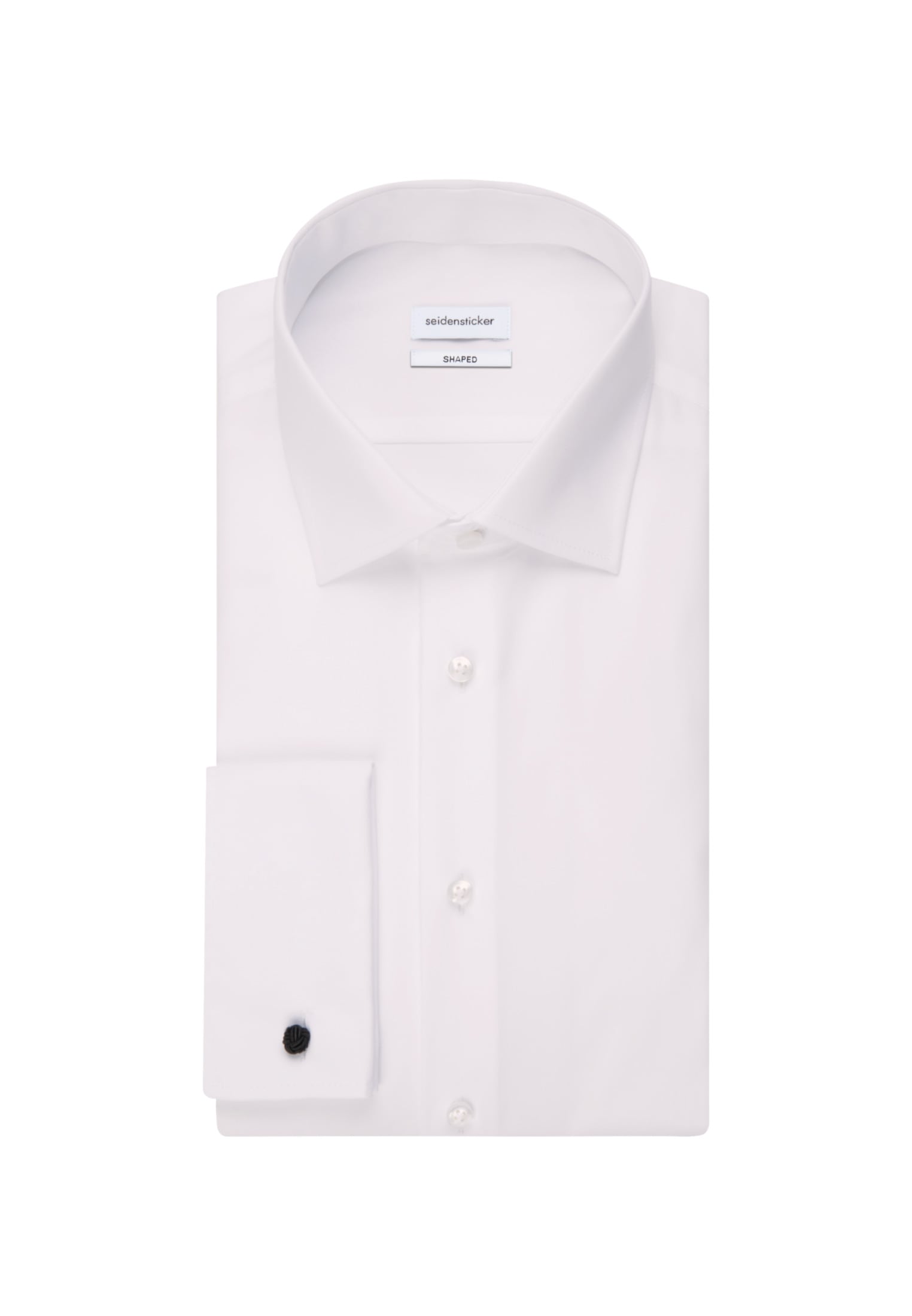 seidensticker Chemise d'affaires »Schwarze Rose« Shaped Langarm Kentkragen Uni