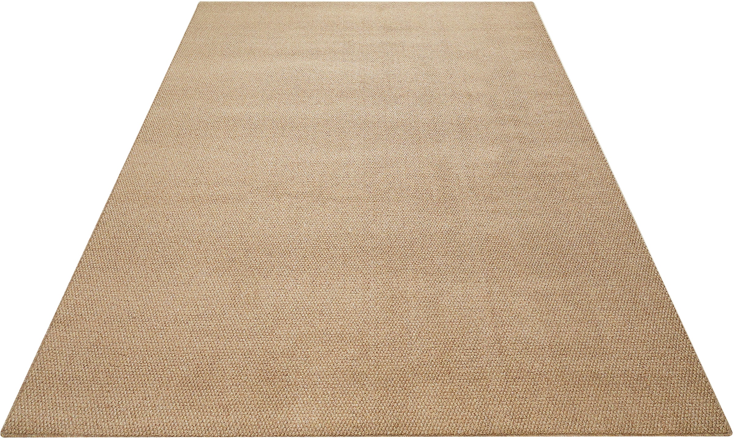 my home Tapis »Lilia« Rectangulaire 5 mm Höhe Sisal-Optik, uni, waschbar, Wohnzimmer, Schlafzimmer, Esszimmer