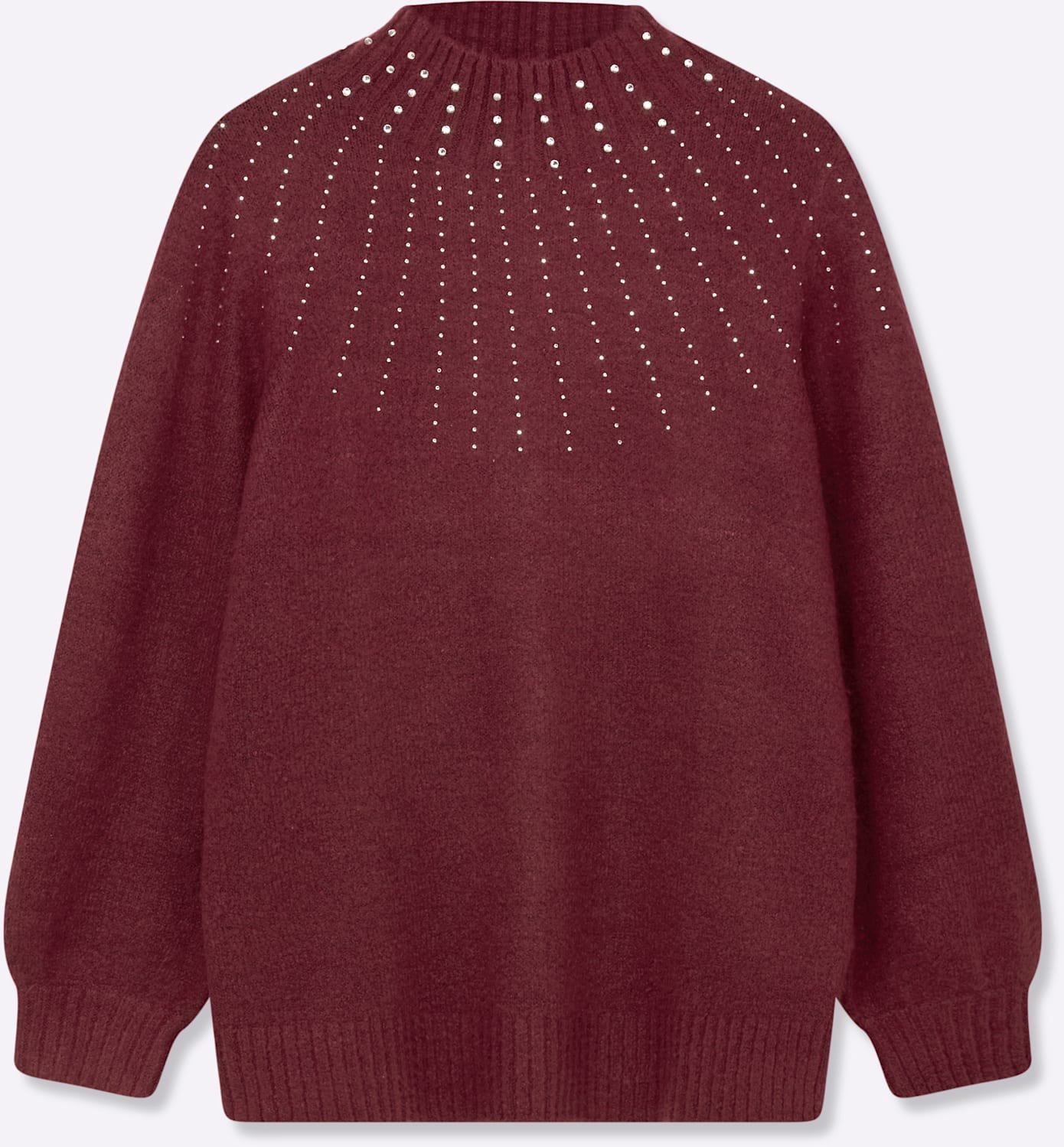 sheego by Joe Browns Pull à col montant »Pullover«