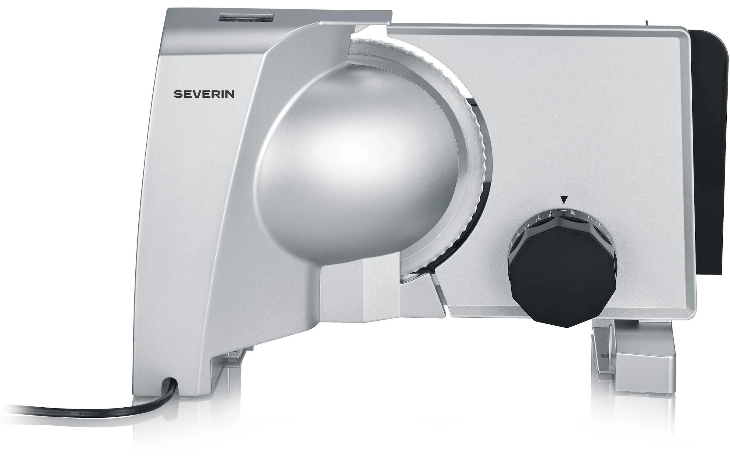 Severin Allesschneider »AS 3917« 130 W Fingerschutz, Brotschneidemaschine Schnittstärke stufenlos einstellen