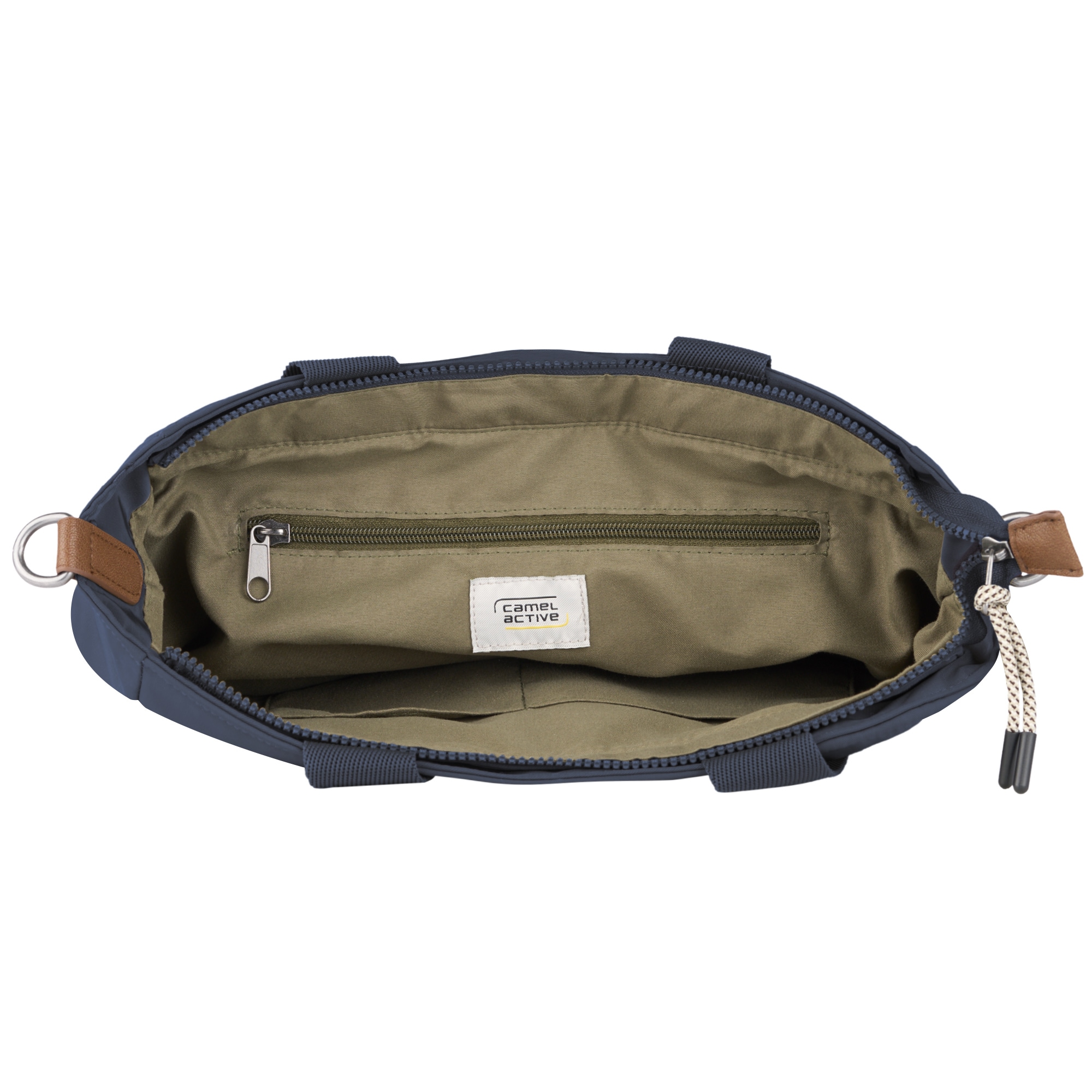 camel active Shopper »Aurum« en polyester recyclé à structure nylon, léger et avec détails fins