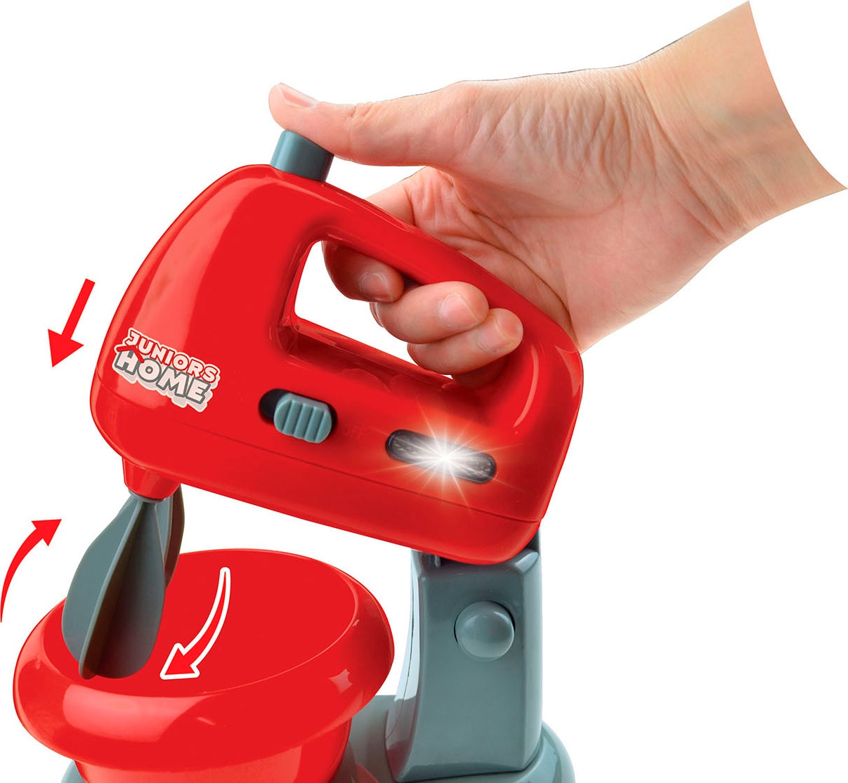 Happy People Kinder-Haushaltsset »Standmixer und  Mixer mit Topf« mit Licht- und Soundeffekt