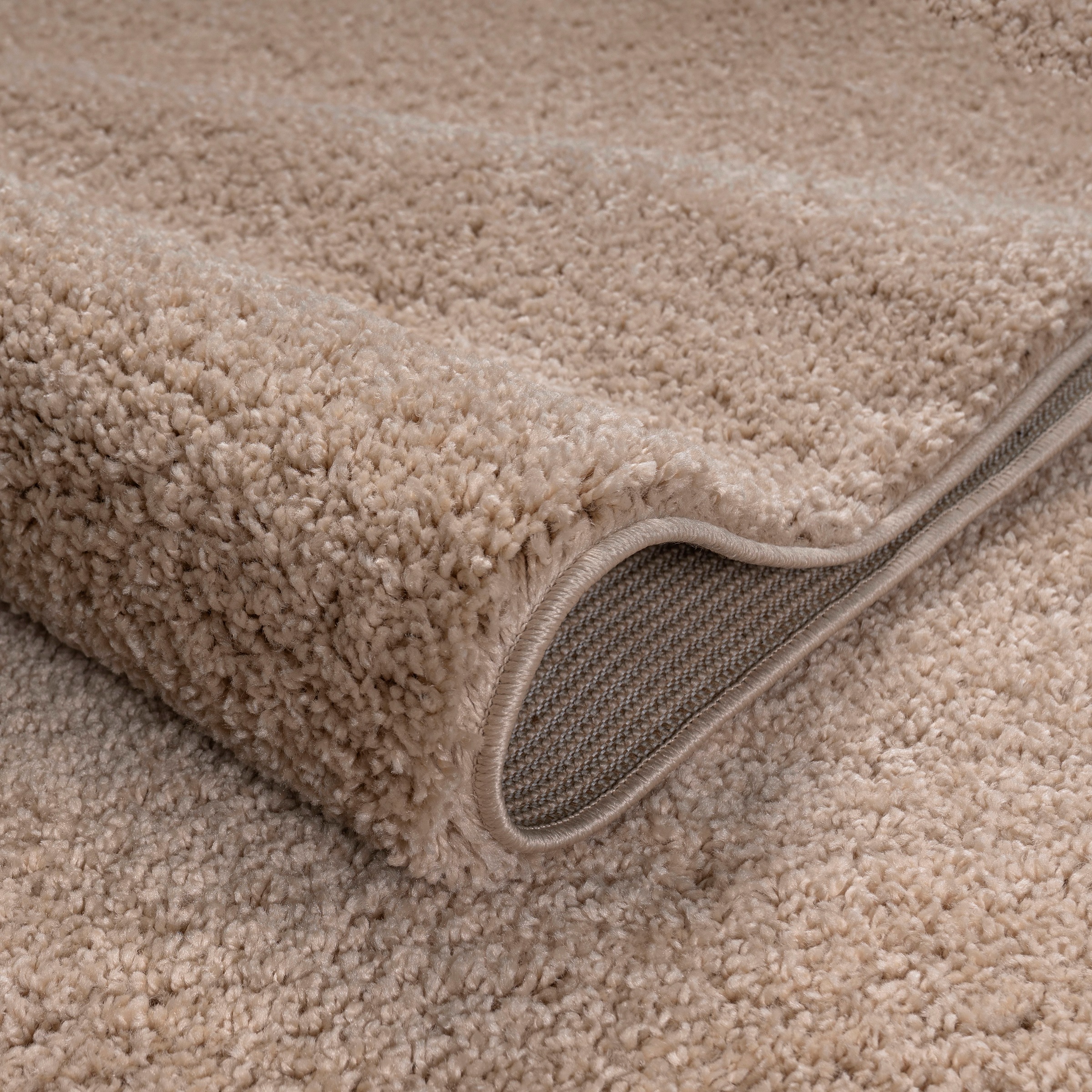 Bruno Banani Hochflor-Teppich »Shaggy Soft« rechteckig 30 mm Höhe gewebt, Uni Farben, besonders weich und kuschelig, Kundenliebling