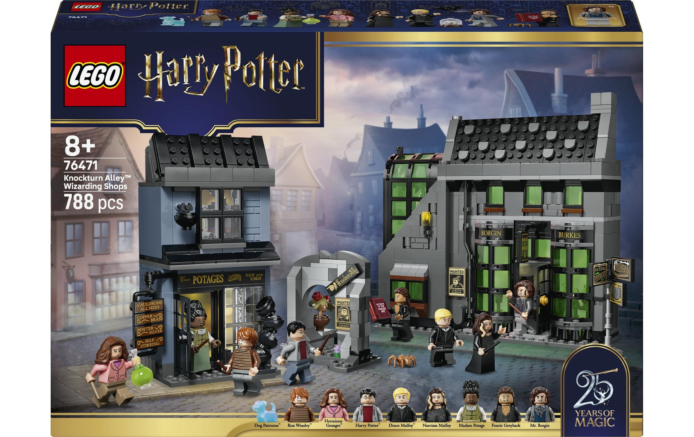 LEGO® Konstruktionsspielsteine »Zaubererläden in der Winkelgasse (76471), LEGO Harry Potter« Made in Europe