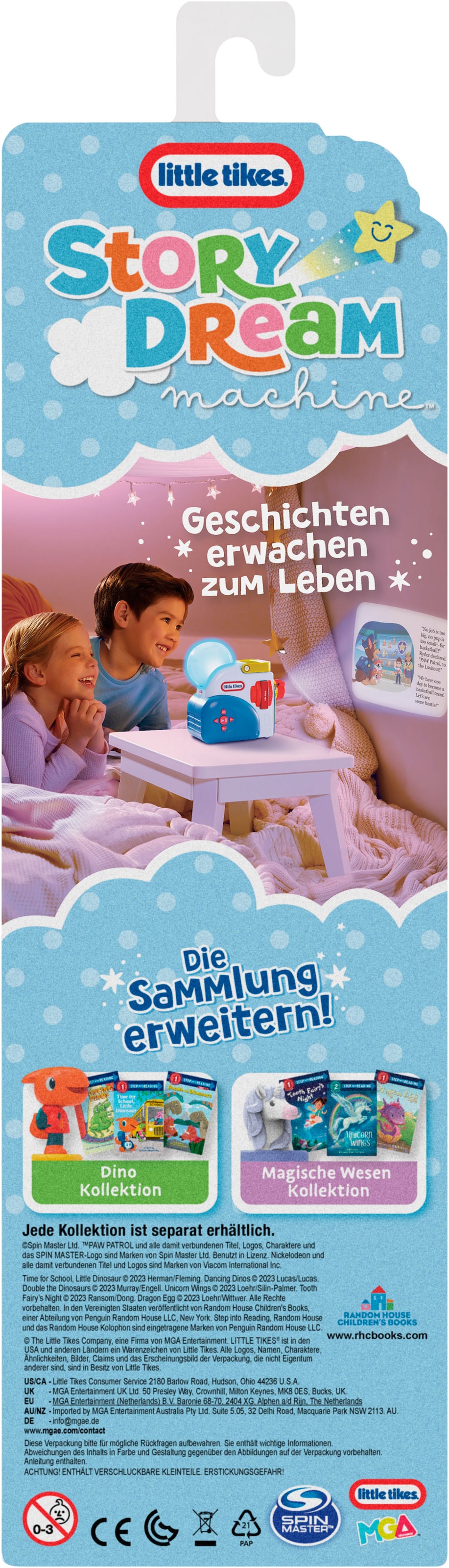 Little Tikes® Cassette de feuilleton audio »Story Dream Machine, Paramount PAW Patrol Entdecker-Kollektion« passend für Story Dream Machine