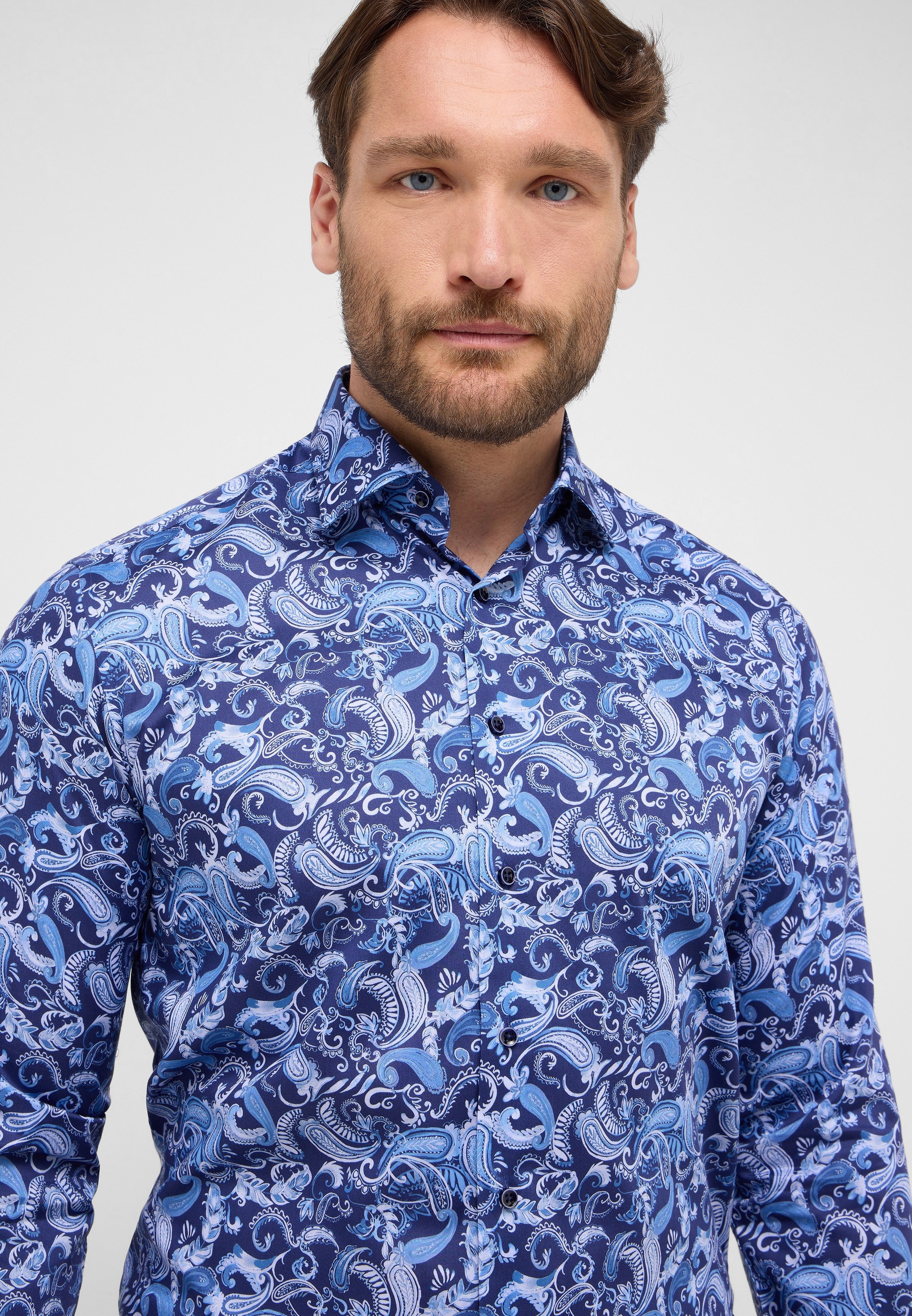 Eterna Chemise à manches longues »COMFORT FIT« NON IRON (bügelfrei)