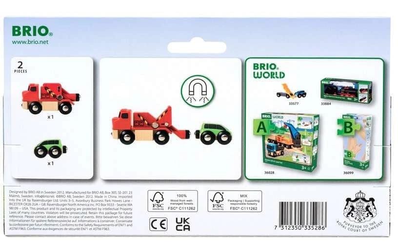 BRIO® Jouet remorqueur »Abschleppwagen Auto«