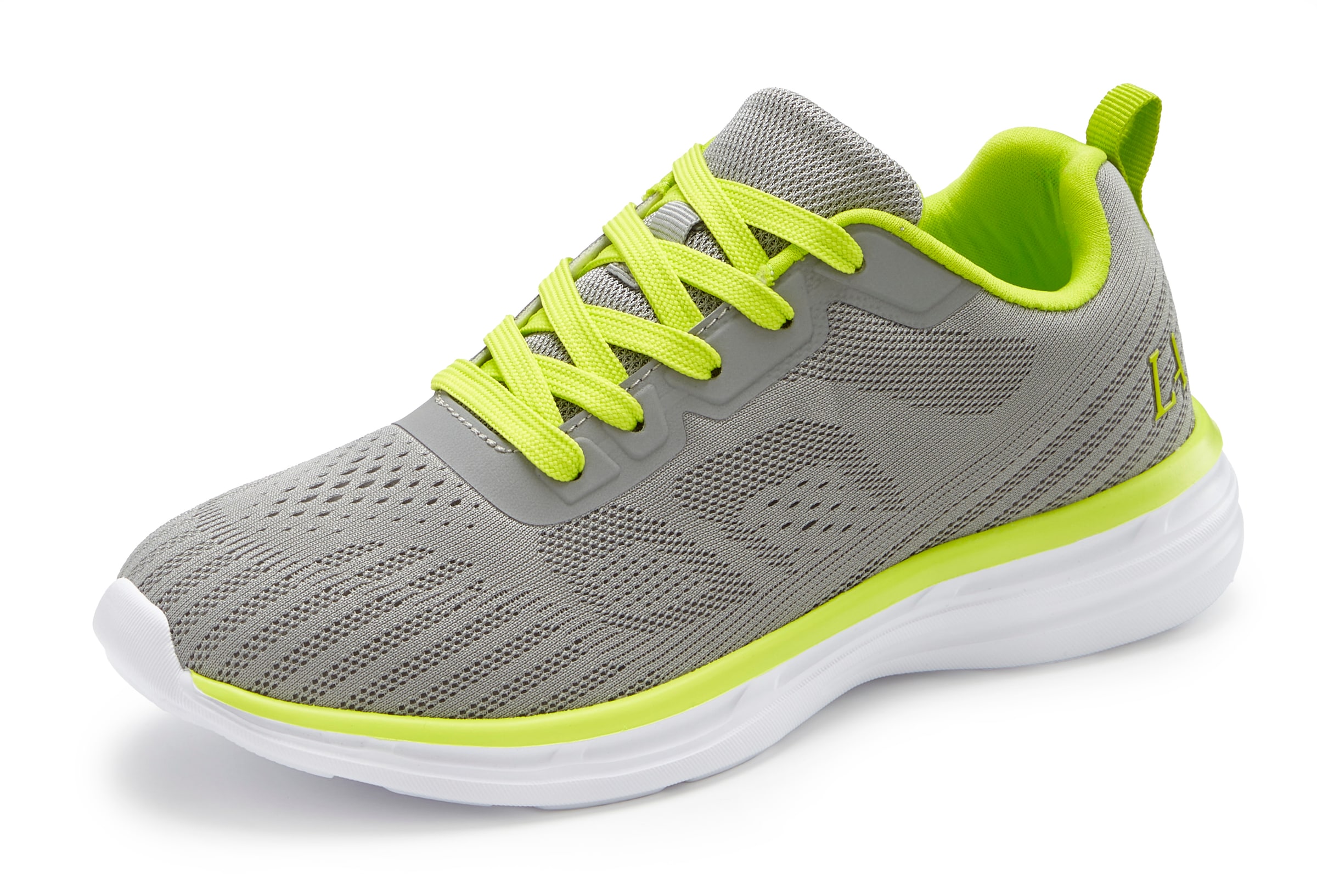 LASCANA Sneakers »Freizeitschuh, Halbschuh, Turnschuhe,«  NEU mit farbigen Details im sportiven Look VEGAN
