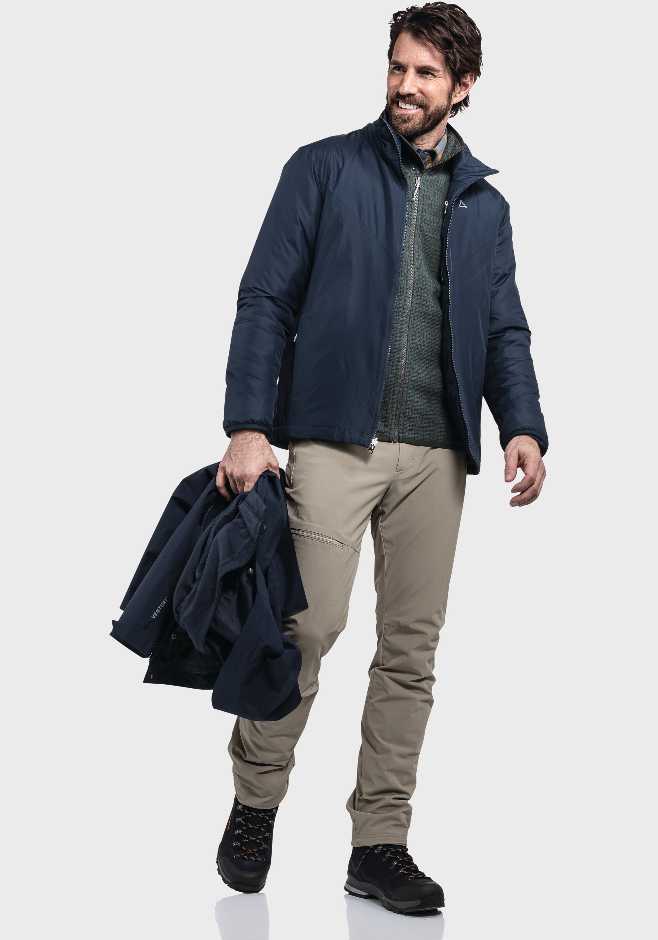 Schöffel Doppeljacke »Hiking 3in1 Jacket Style Tamina MNS« ohne Kapuze