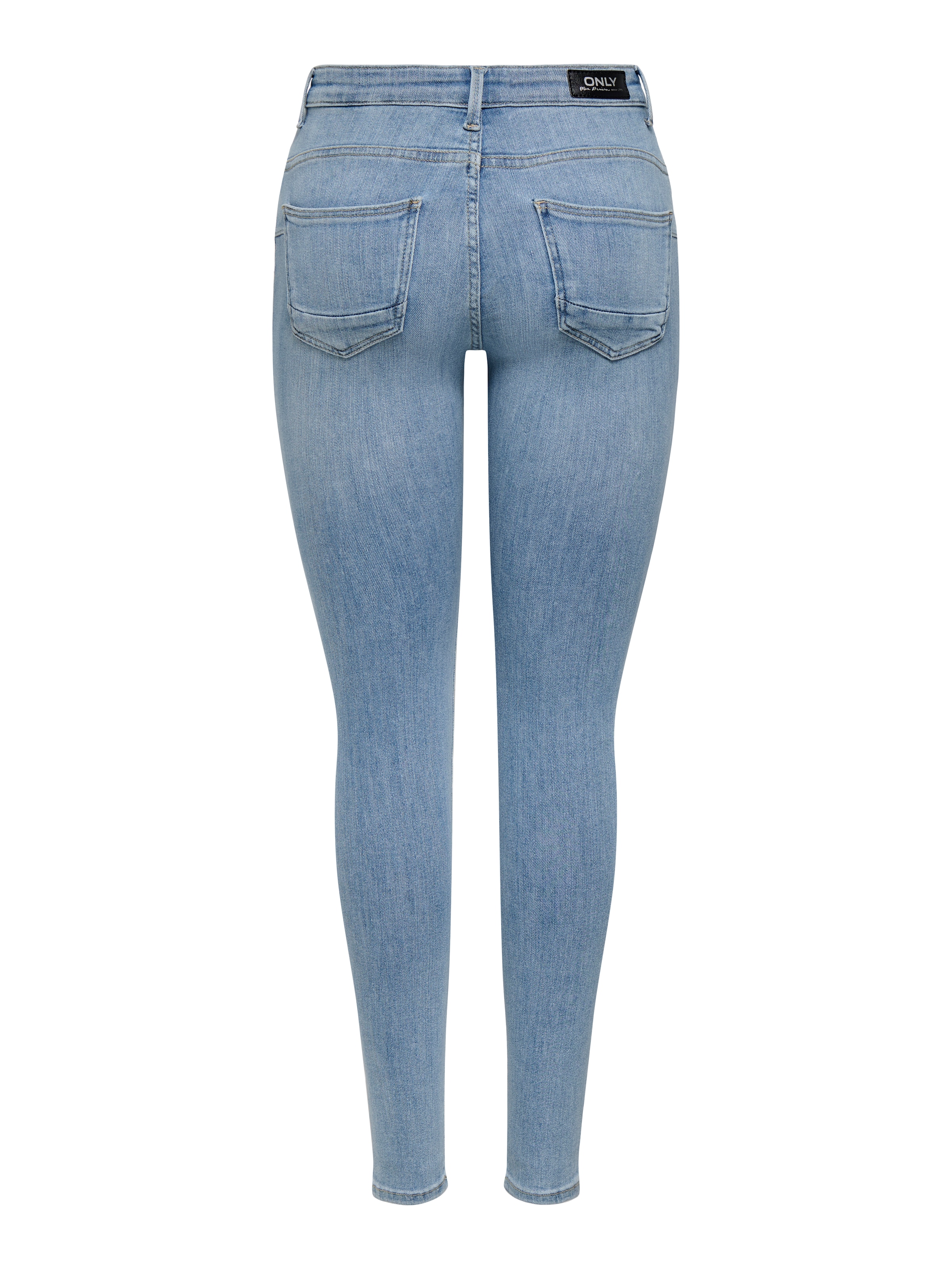 ONLY Skinny-fit-Jeans »ONLPOWER LIFE MID PUSH« Baumwollmischung, skinny fit