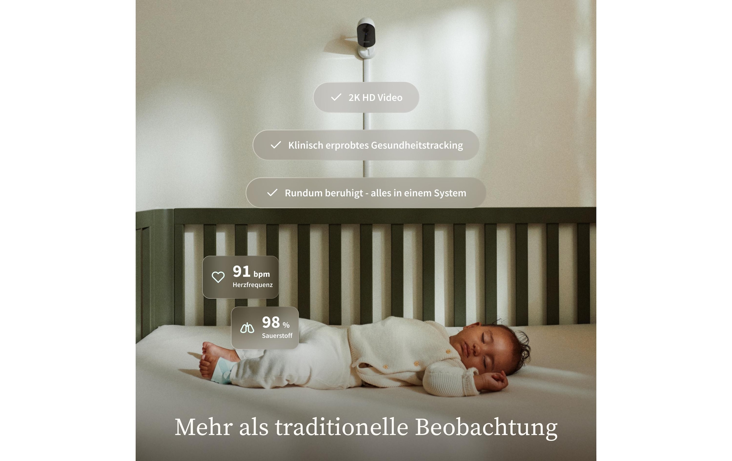   Babyphone vidéo »Owlet Dream Duo 3 Bedtime«