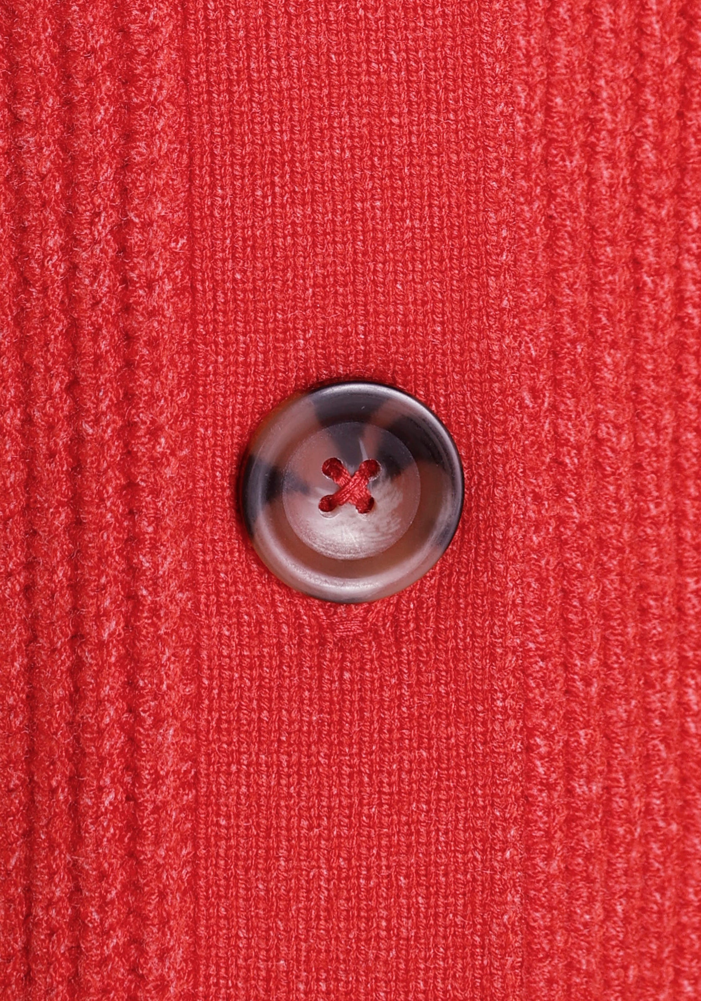 Laura Scott Strickjacke Grobstrick - in modischer Kurzform